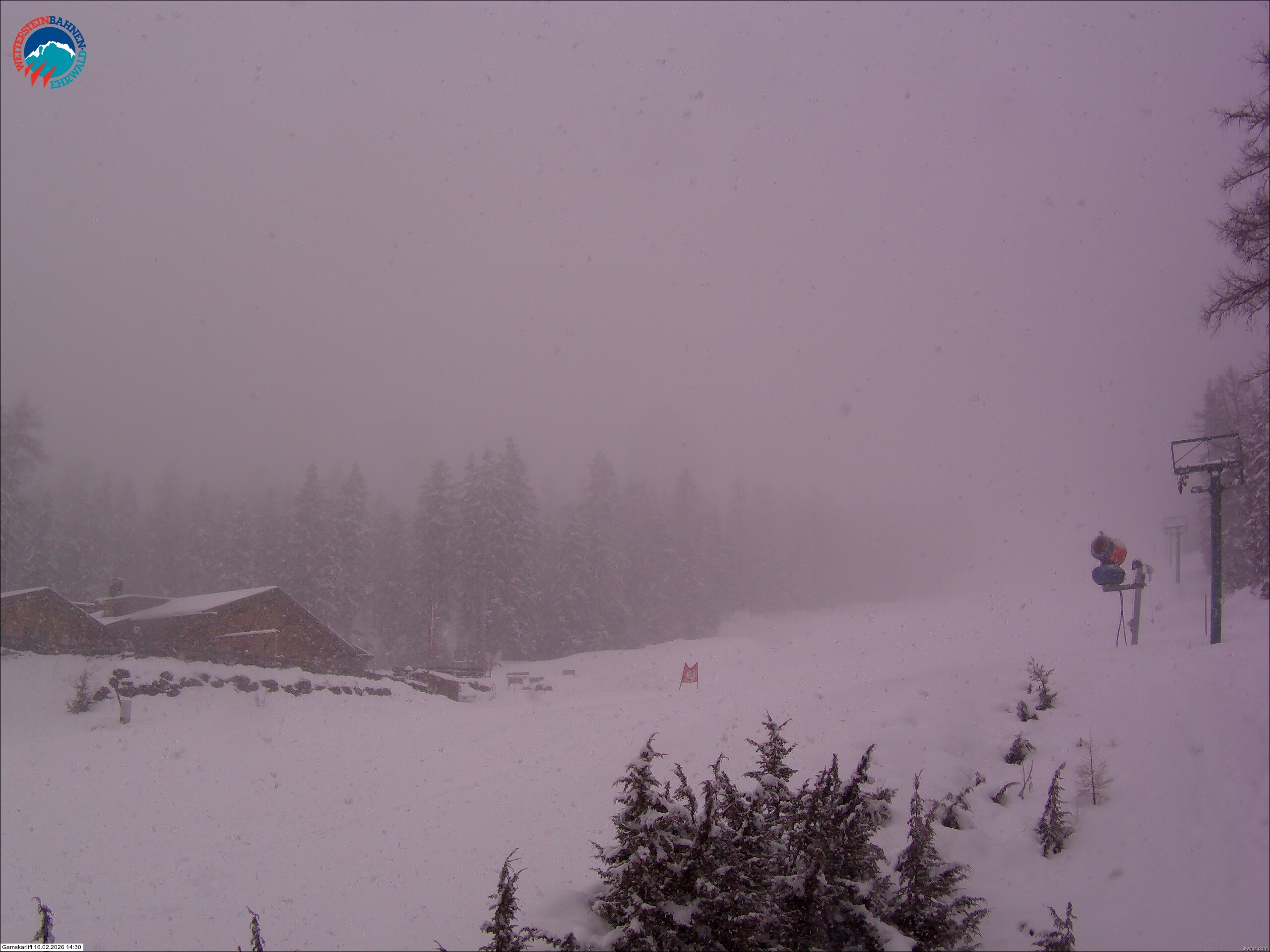 Archiv Foto Webcam Gamskarlift im Skigebiet Ehrwald