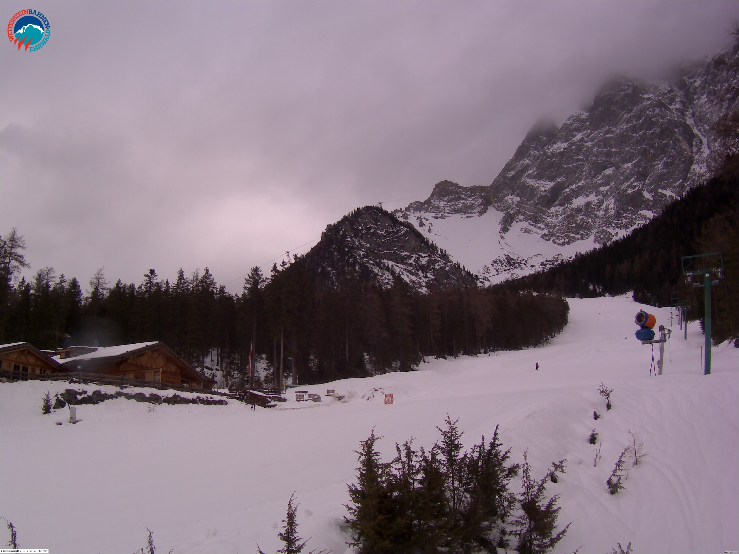 Archiv Foto Webcam Gamskarlift im Skigebiet Ehrwald
