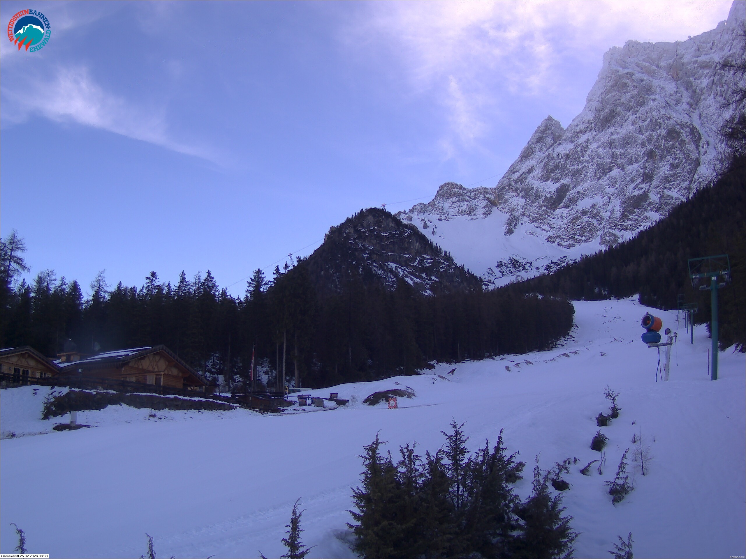 Archiv Foto Webcam Gamskarlift im Skigebiet Ehrwald