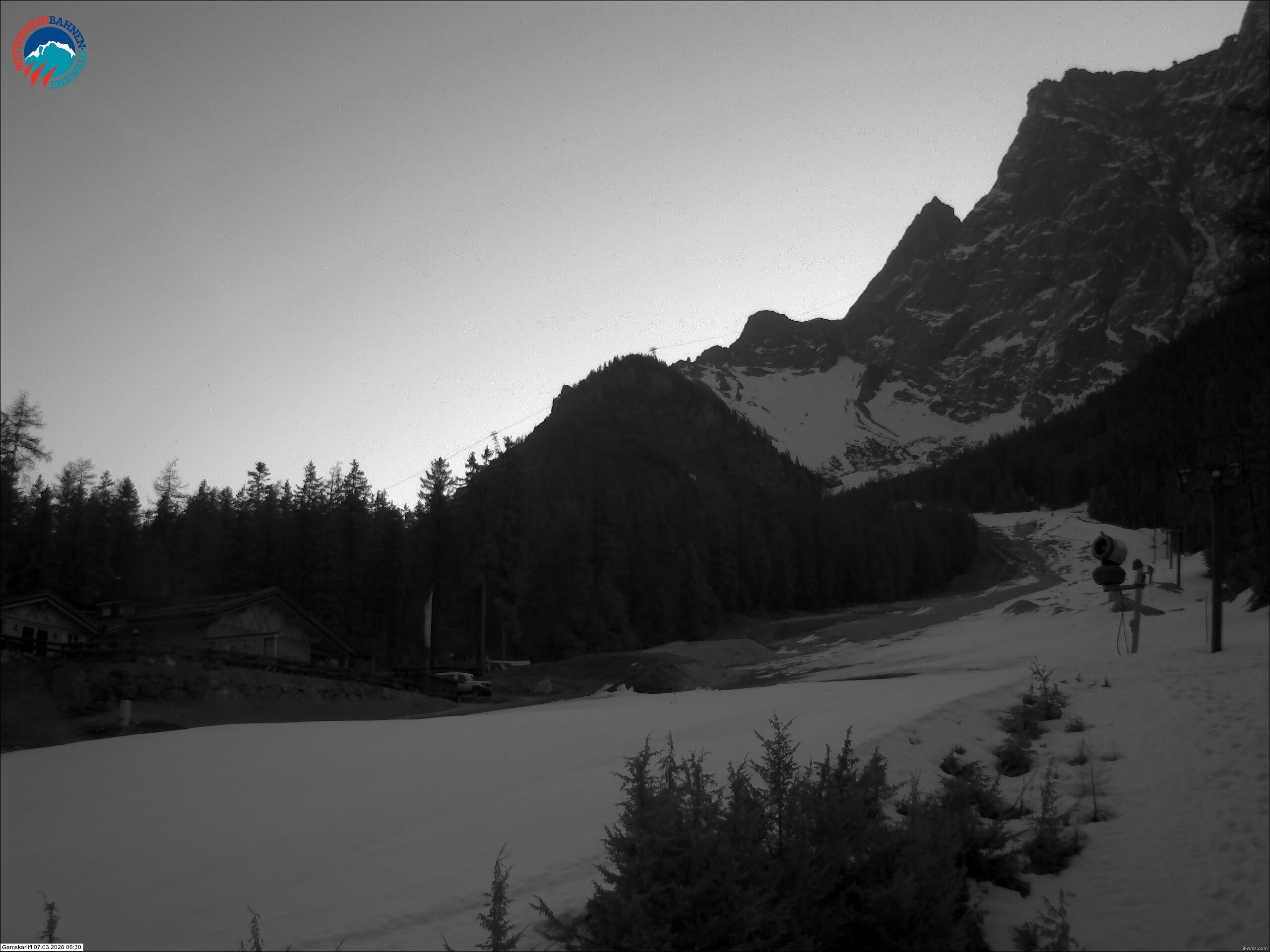 Archiv Foto Webcam Gamskarlift im Skigebiet Ehrwald