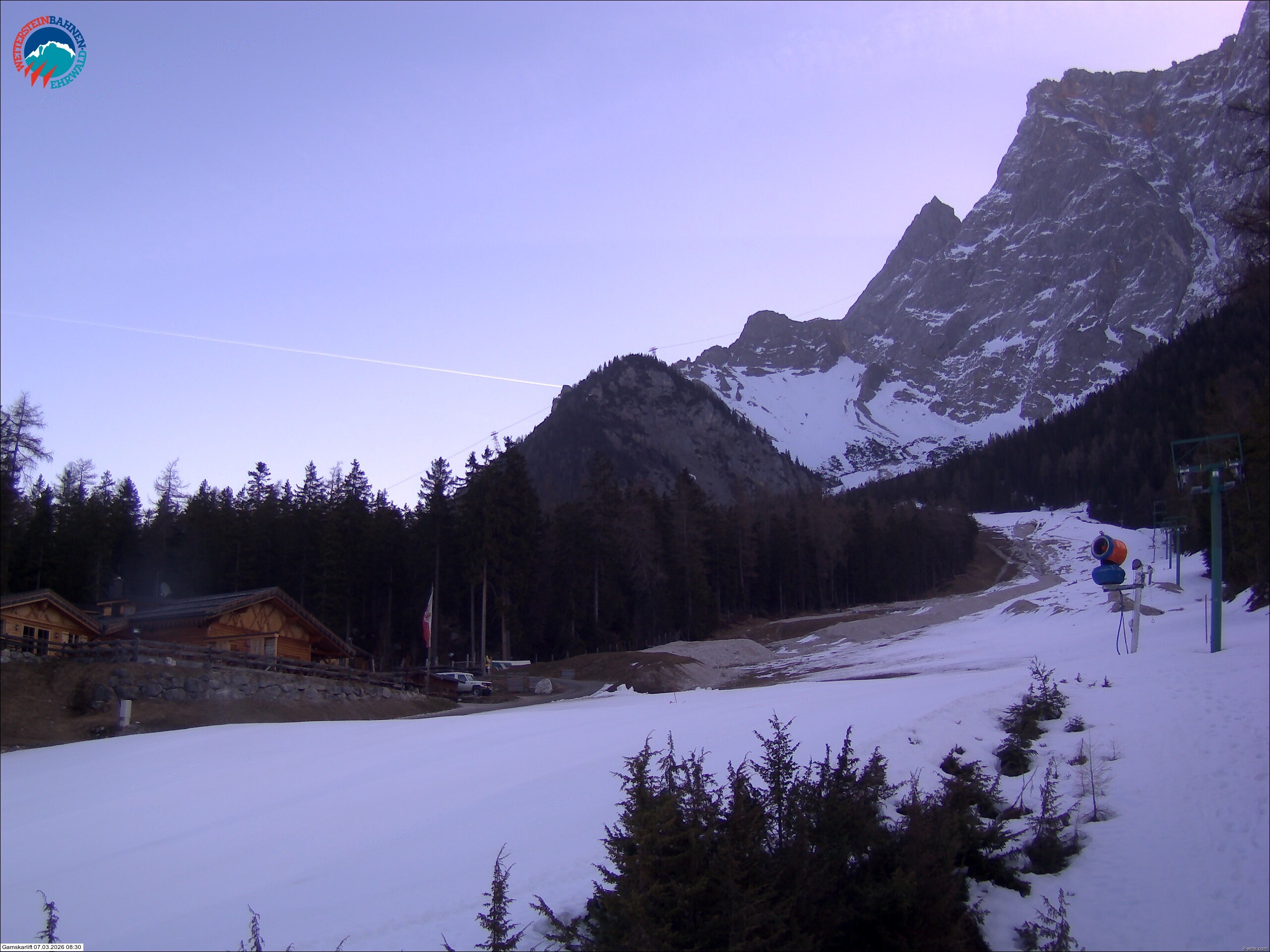 Archiv Foto Webcam Gamskarlift im Skigebiet Ehrwald