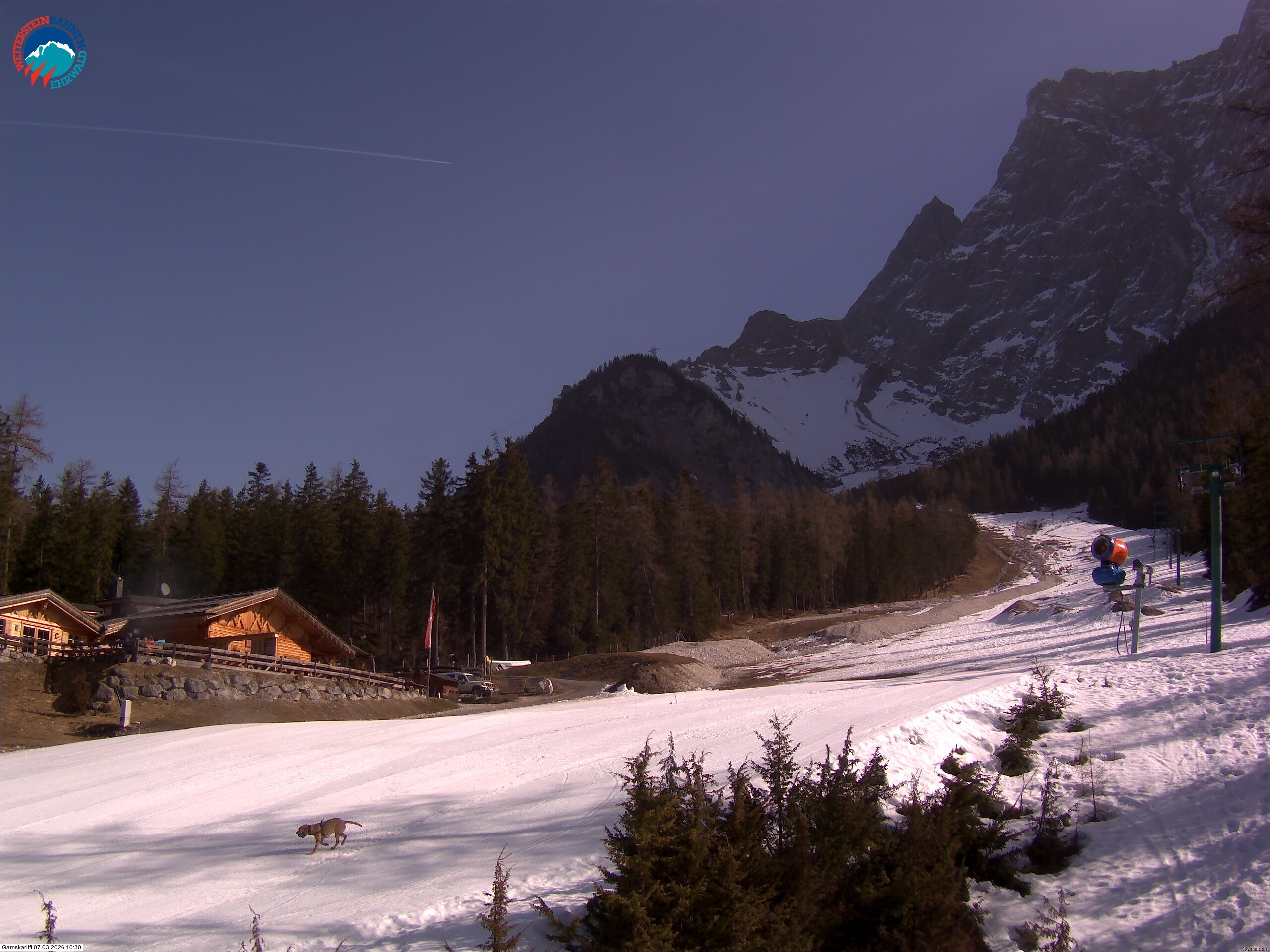 Archiv Foto Webcam Gamskarlift im Skigebiet Ehrwald