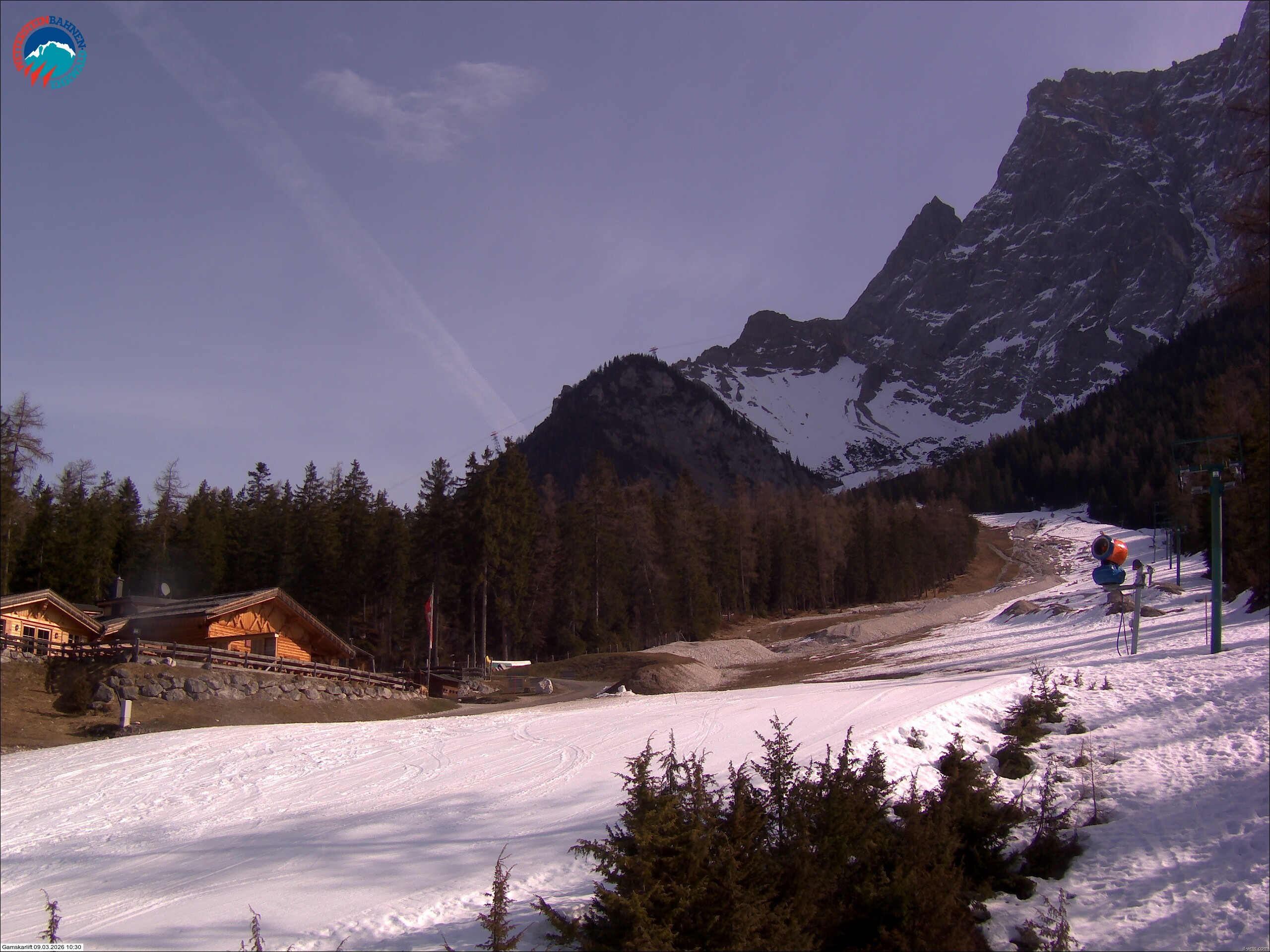 Archiv Foto Webcam Gamskarlift im Skigebiet Ehrwald