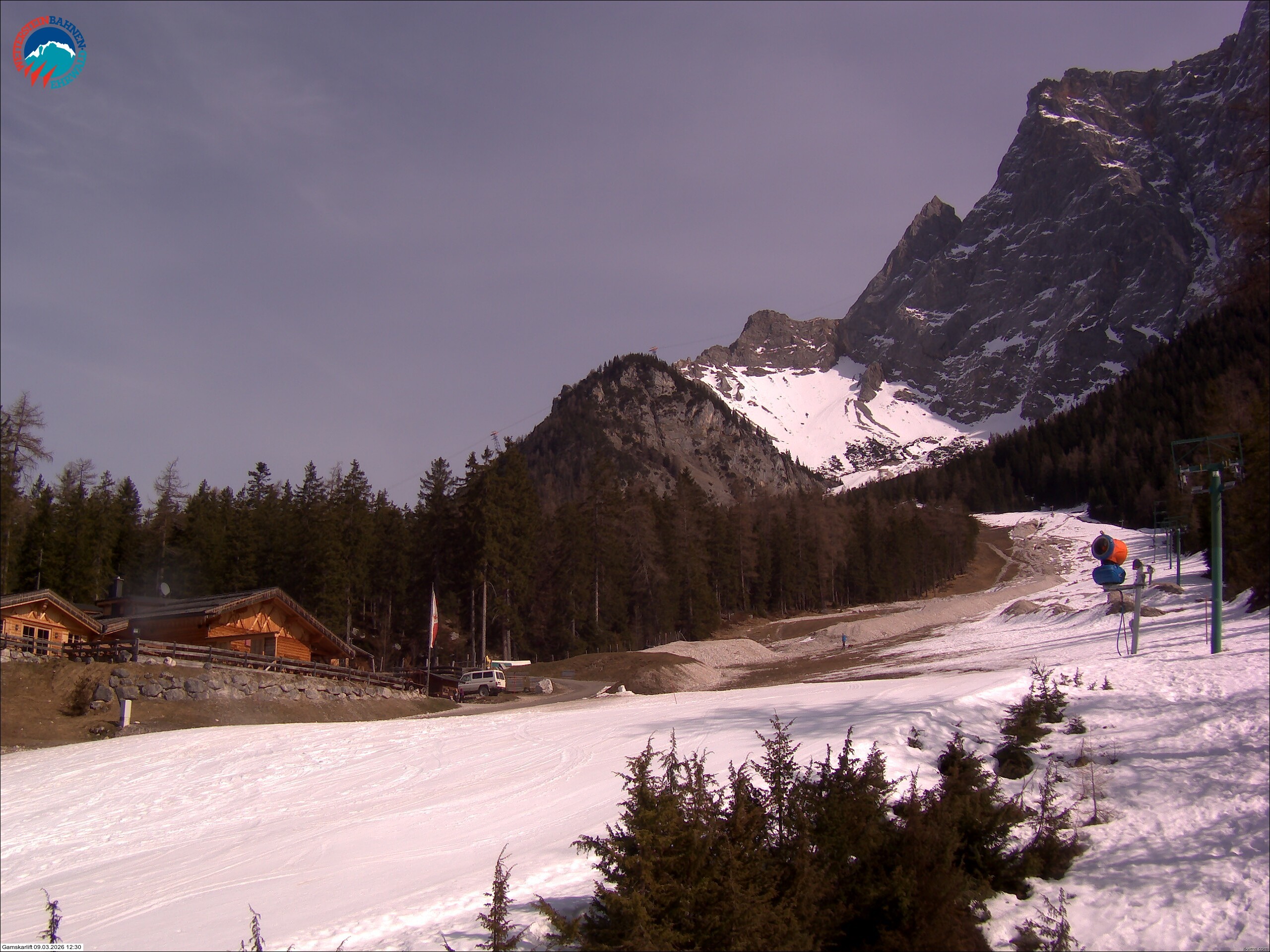 Archiv Foto Webcam Gamskarlift im Skigebiet Ehrwald
