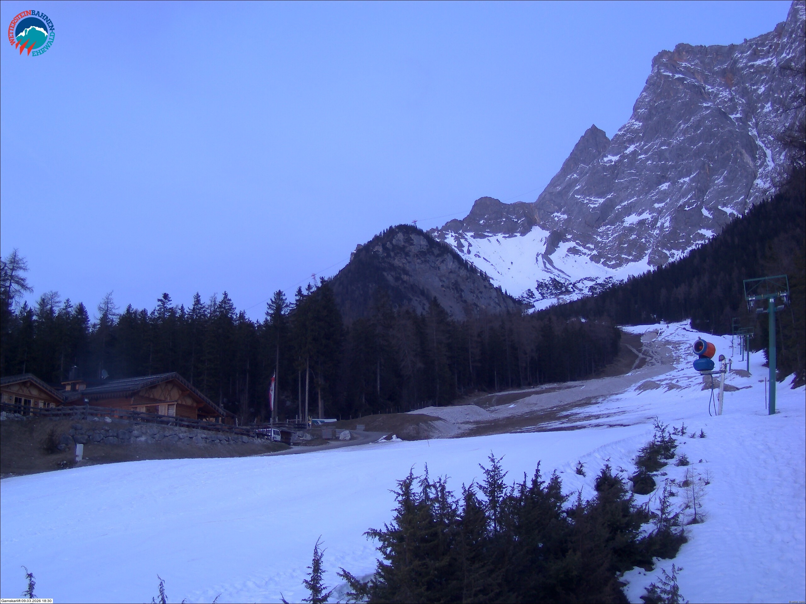 Archiv Foto Webcam Gamskarlift im Skigebiet Ehrwald