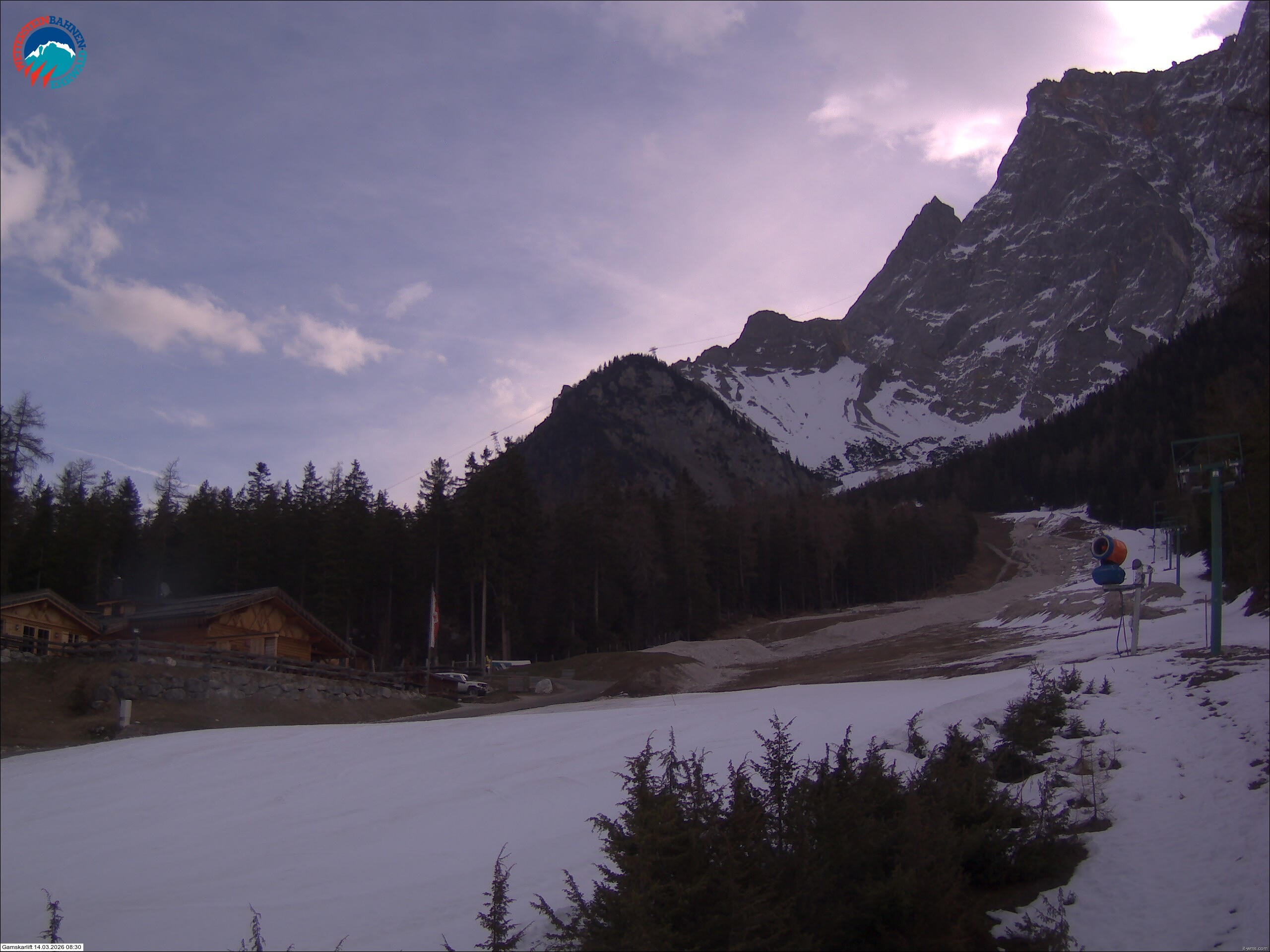 Archiv Foto Webcam Gamskarlift im Skigebiet Ehrwald