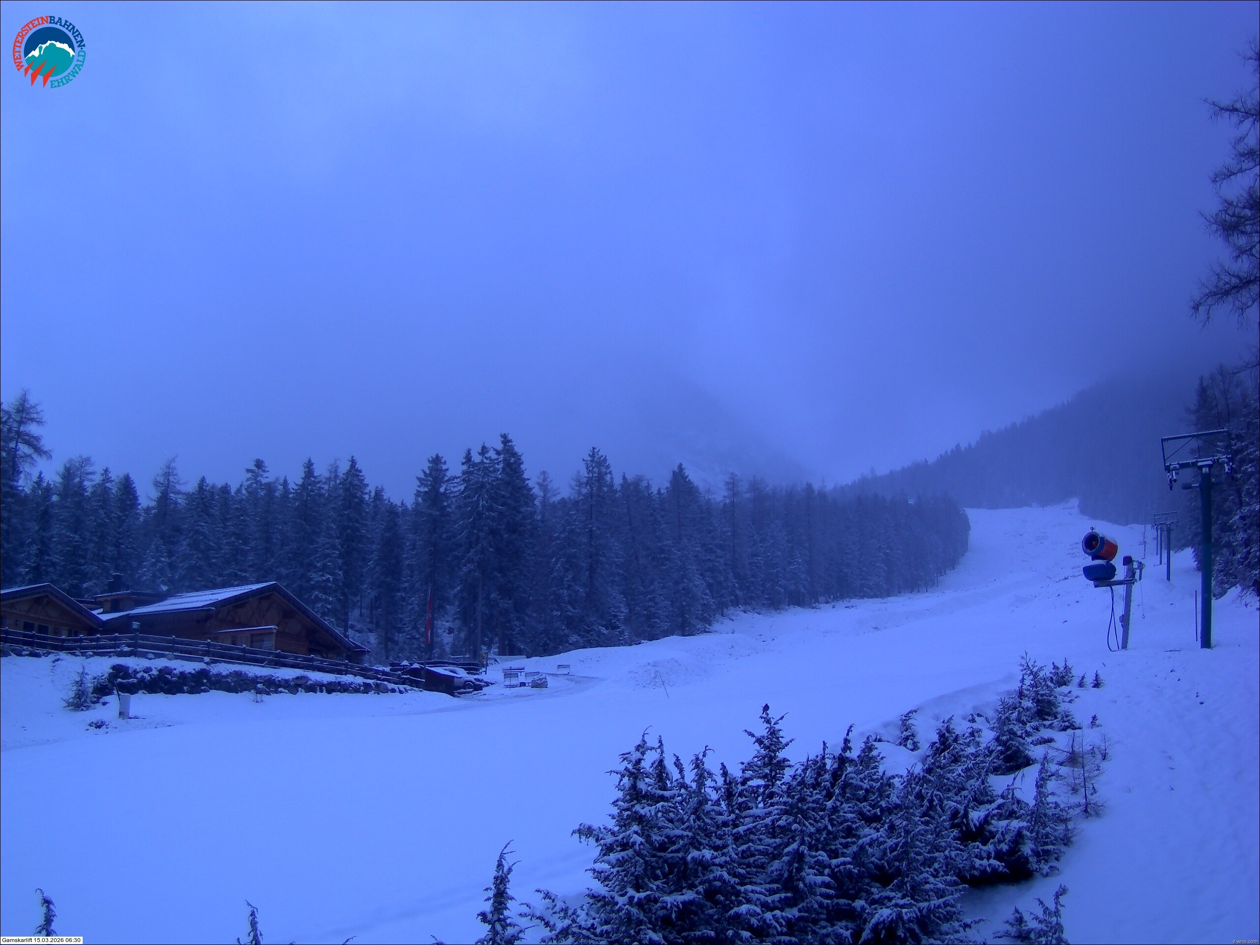 Archiv Foto Webcam Gamskarlift im Skigebiet Ehrwald