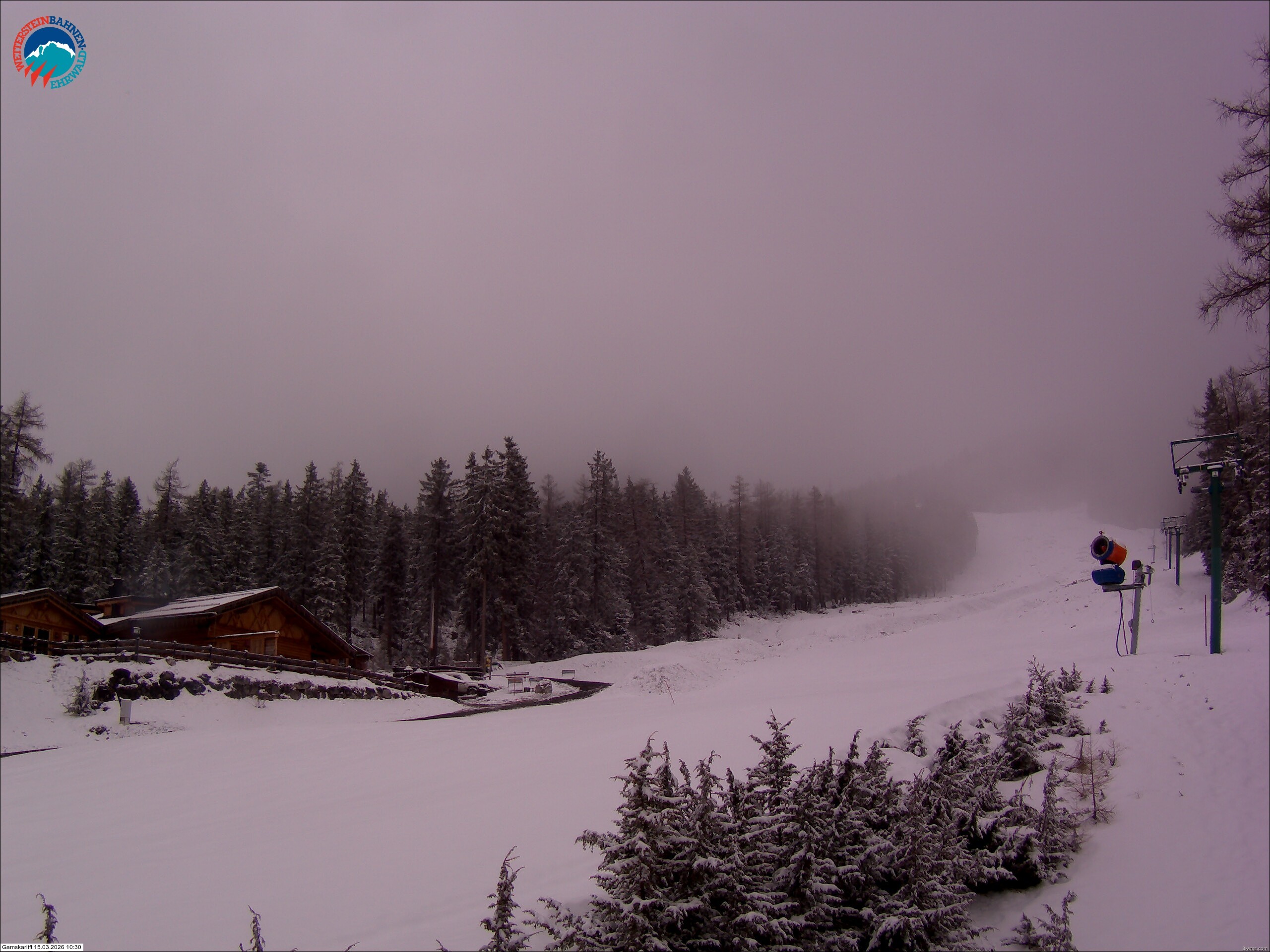 Archiv Foto Webcam Gamskarlift im Skigebiet Ehrwald