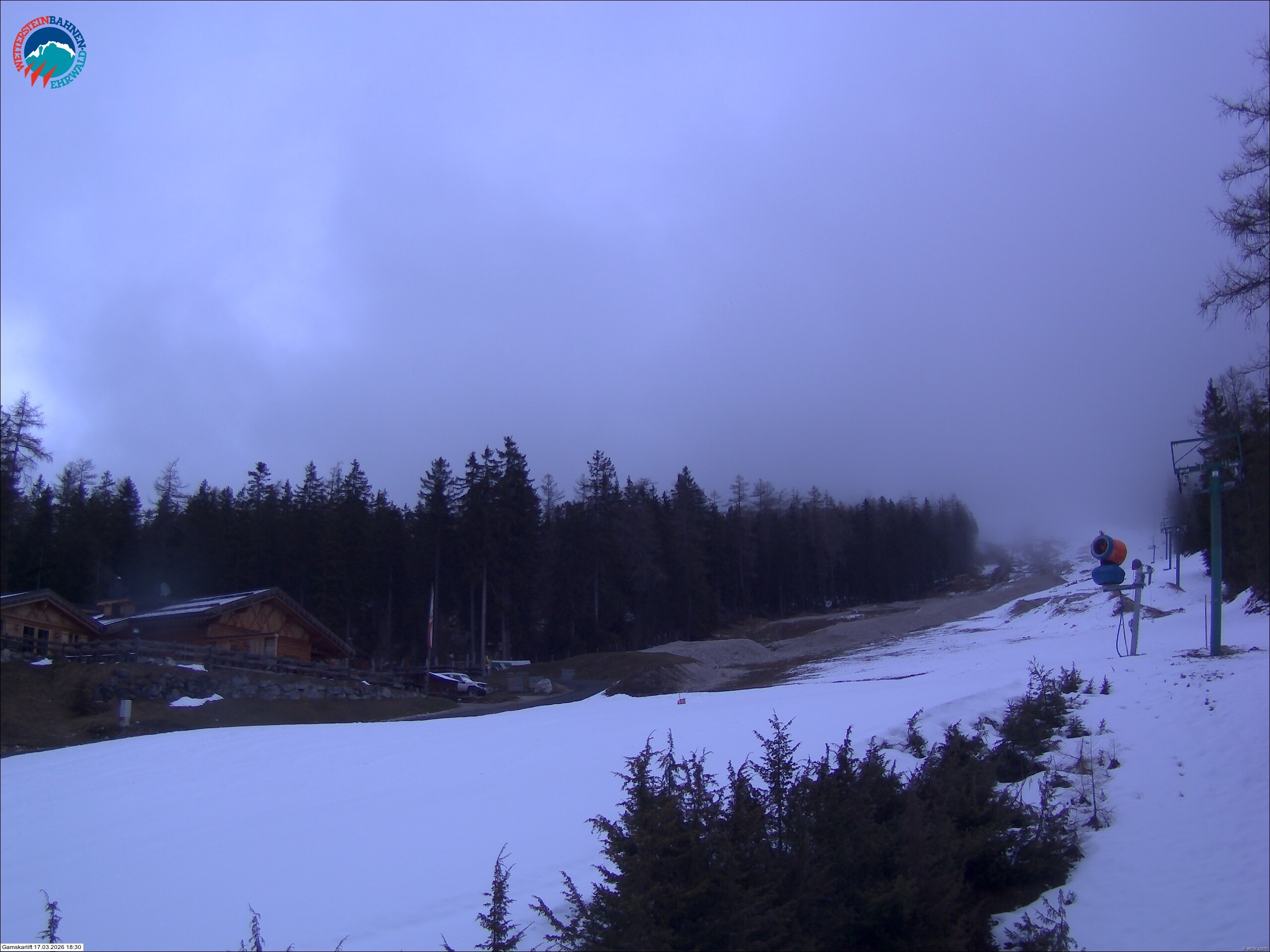 Archiv Foto Webcam Gamskarlift im Skigebiet Ehrwald