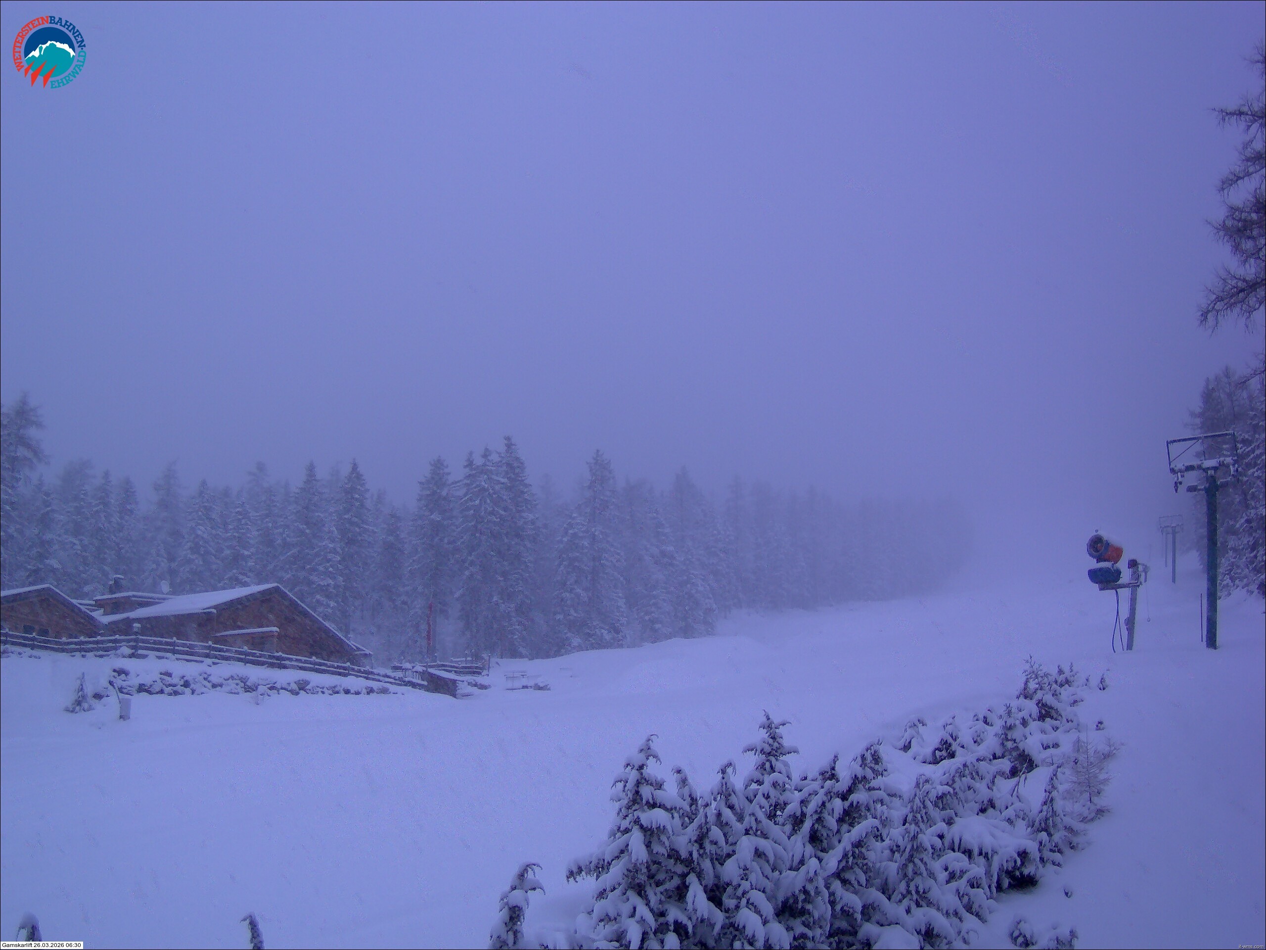 Archiv Foto Webcam Gamskarlift im Skigebiet Ehrwald