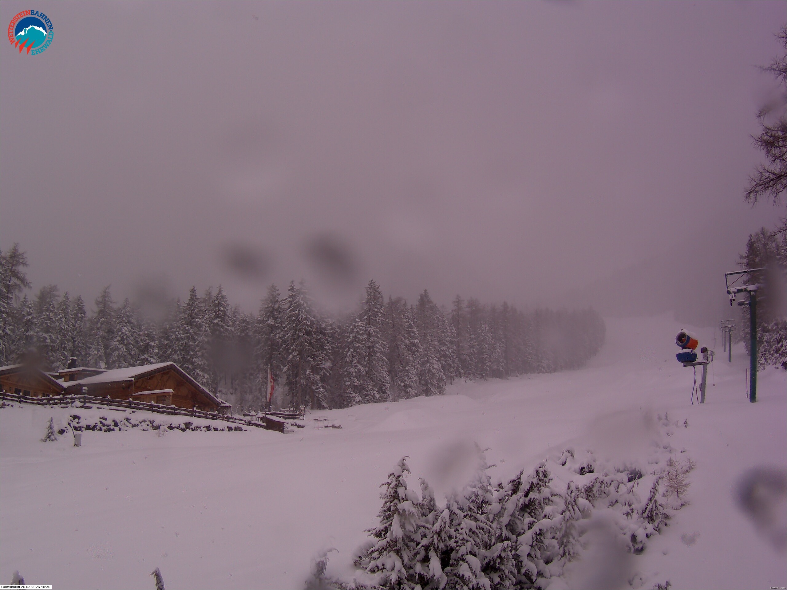 Archiv Foto Webcam Gamskarlift im Skigebiet Ehrwald