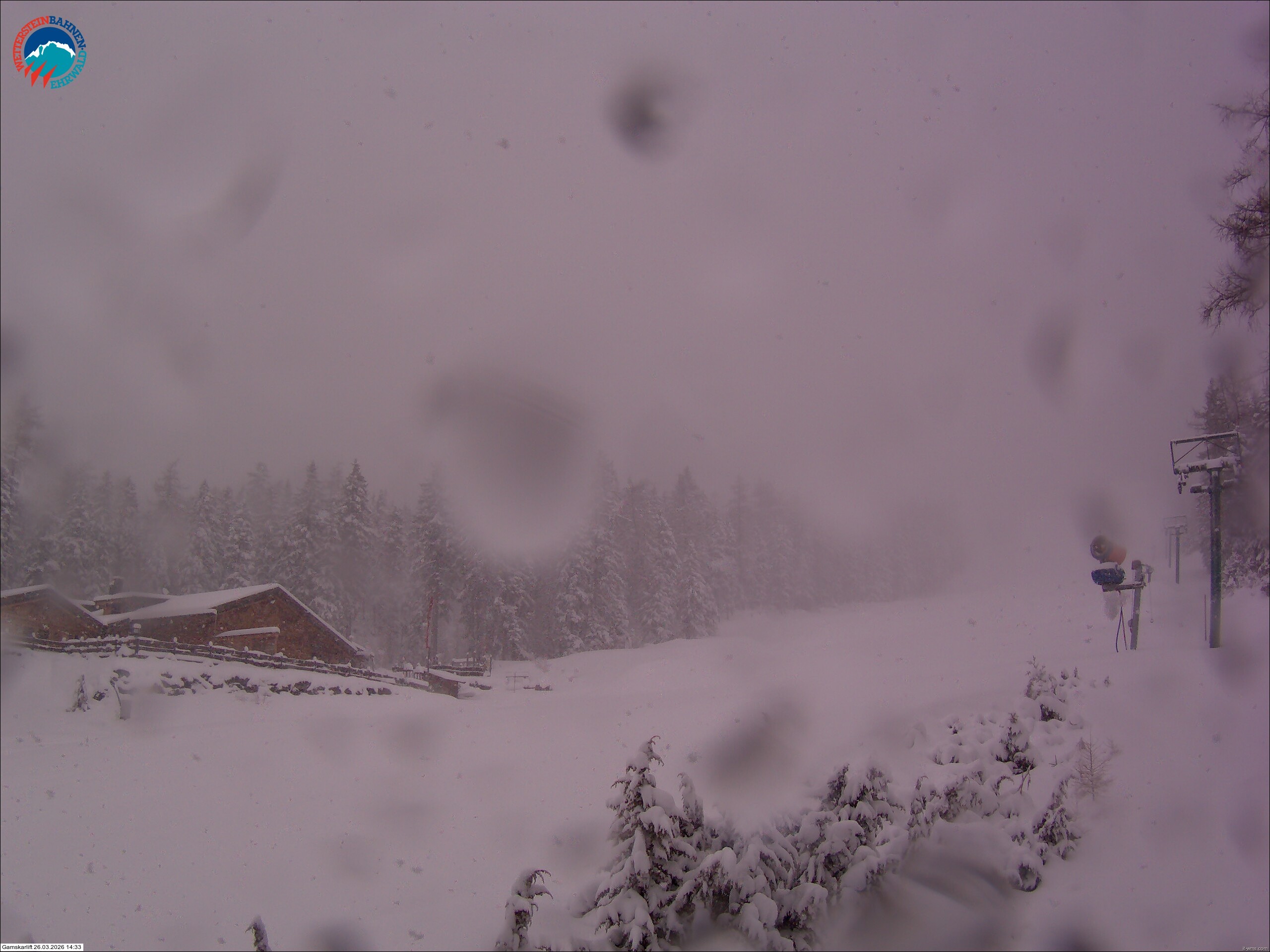 Archiv Foto Webcam Gamskarlift im Skigebiet Ehrwald