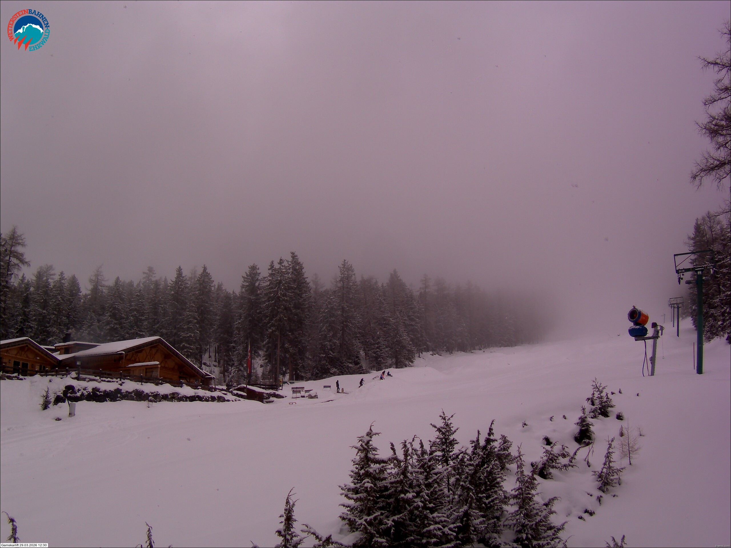 Archiv Foto Webcam Gamskarlift im Skigebiet Ehrwald