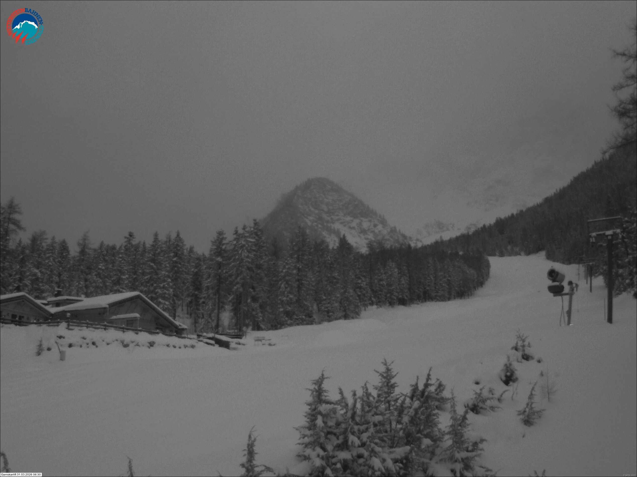 Archiv Foto Webcam Gamskarlift im Skigebiet Ehrwald