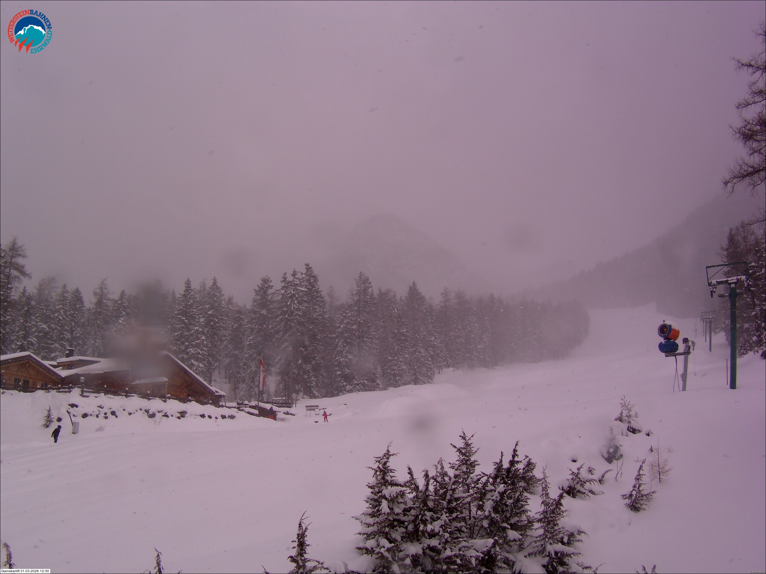 Archiv Foto Webcam Gamskarlift im Skigebiet Ehrwald