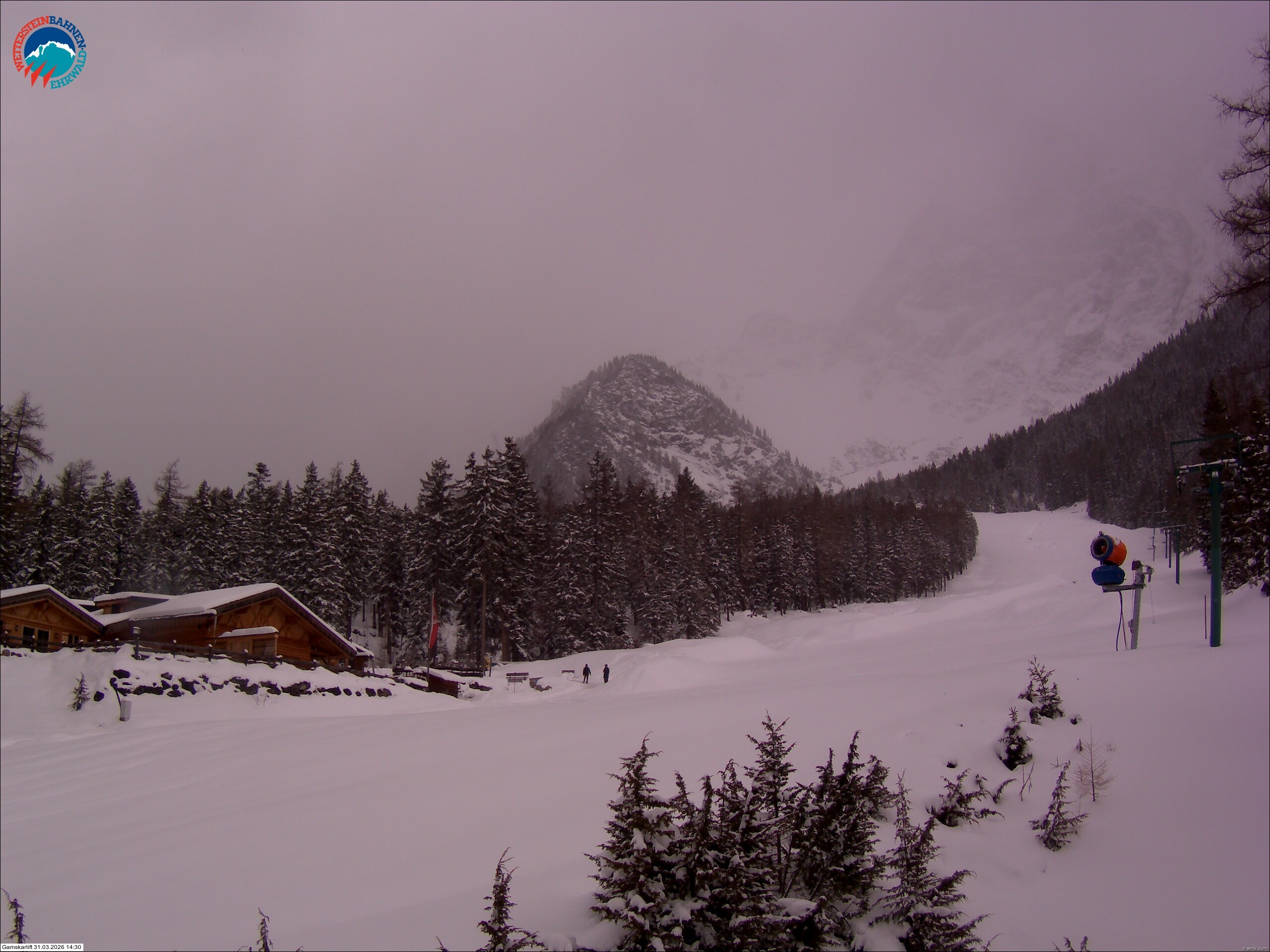 Archiv Foto Webcam Gamskarlift im Skigebiet Ehrwald
