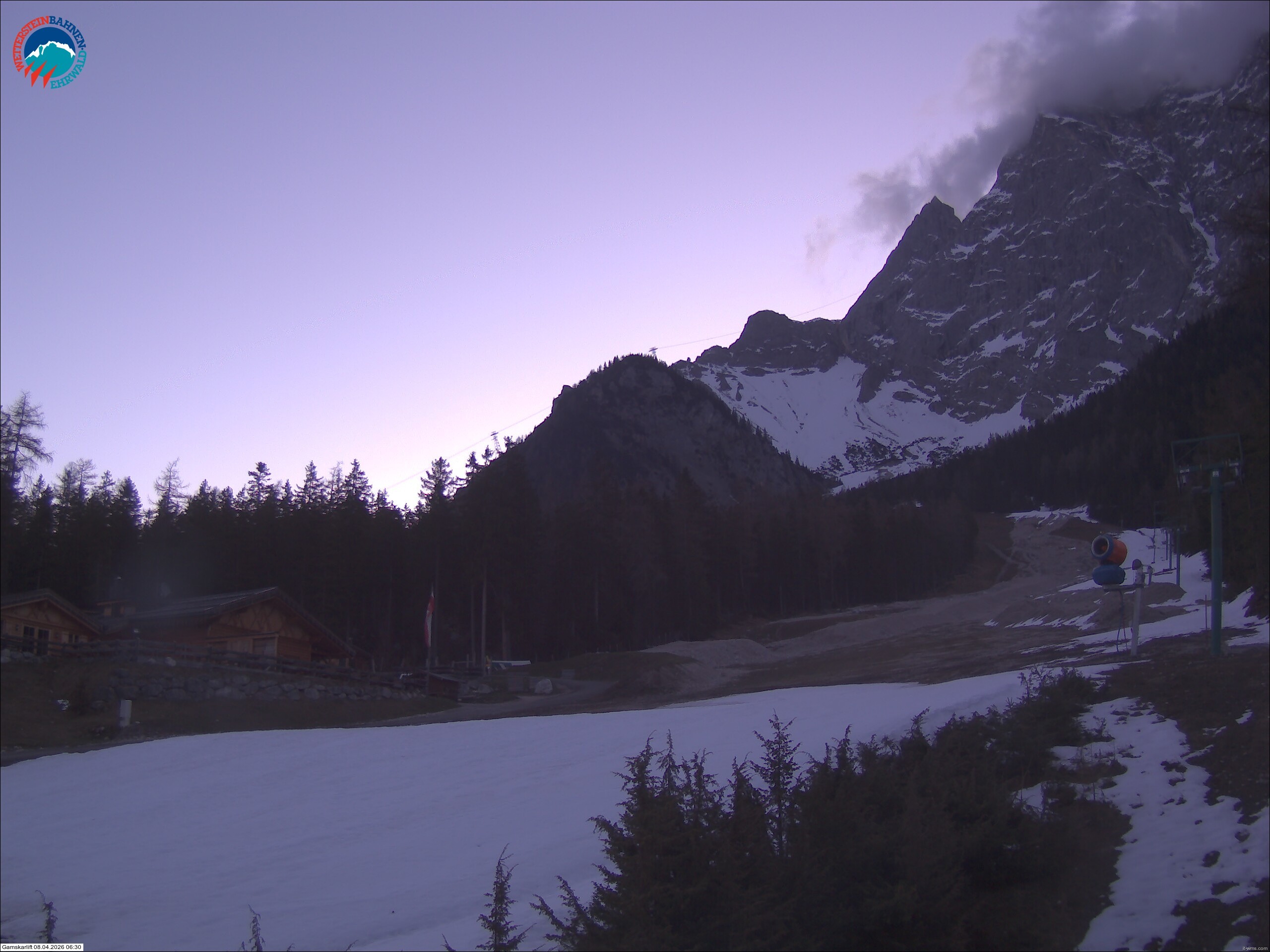 Archiv Foto Webcam Gamskarlift im Skigebiet Ehrwald