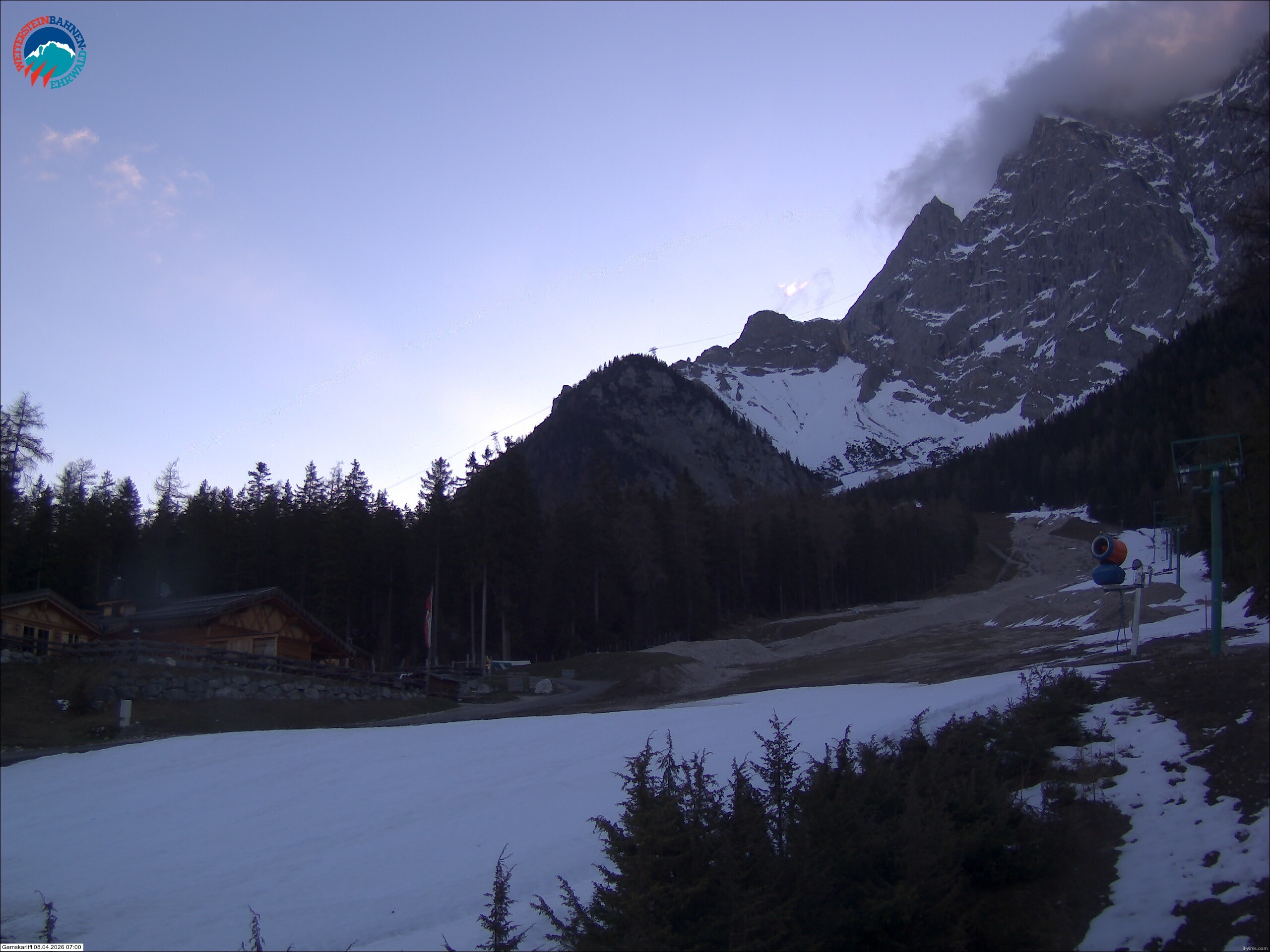Archiv Foto Webcam Gamskarlift im Skigebiet Ehrwald