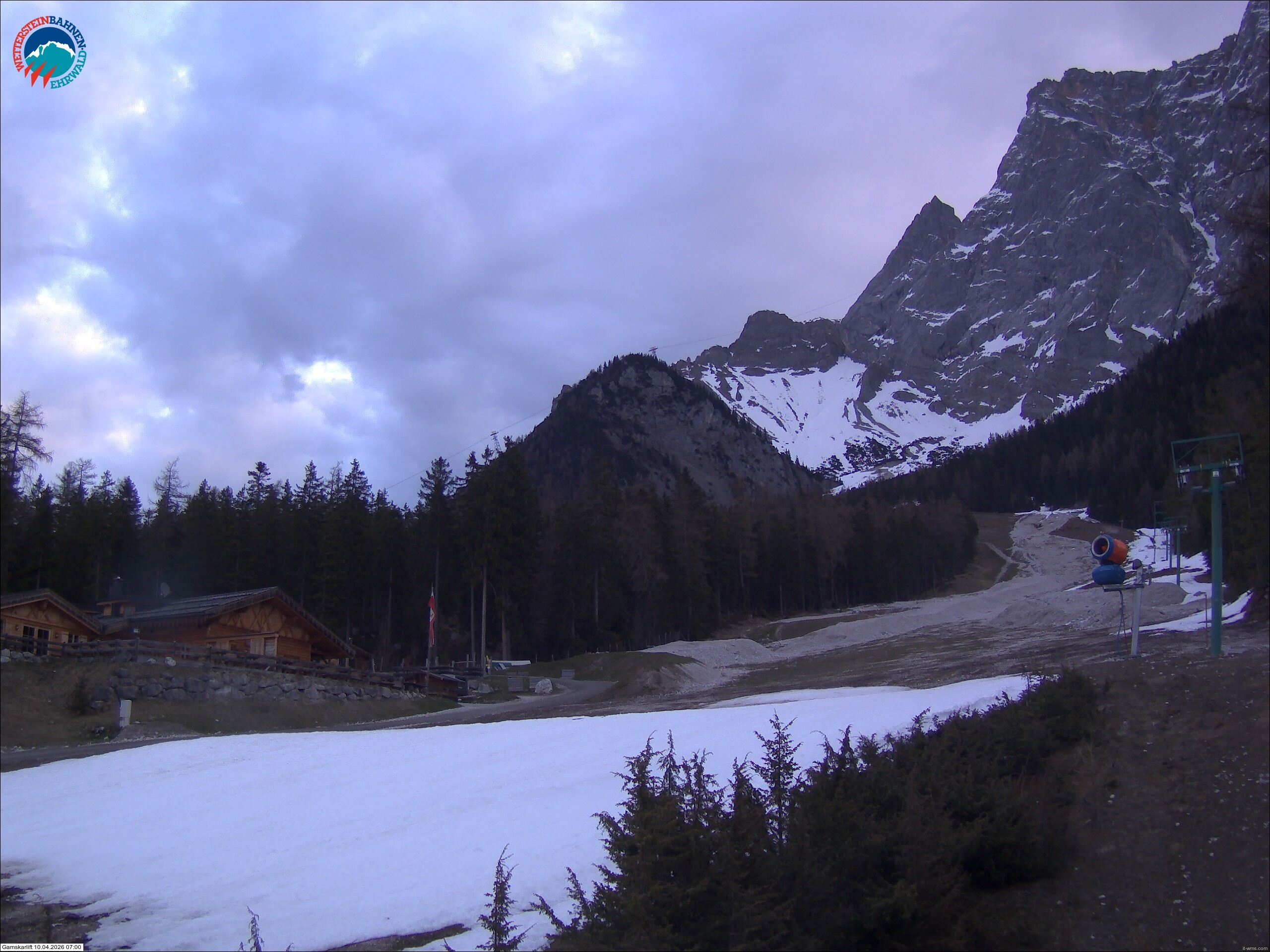 Archiv Foto Webcam Gamskarlift im Skigebiet Ehrwald