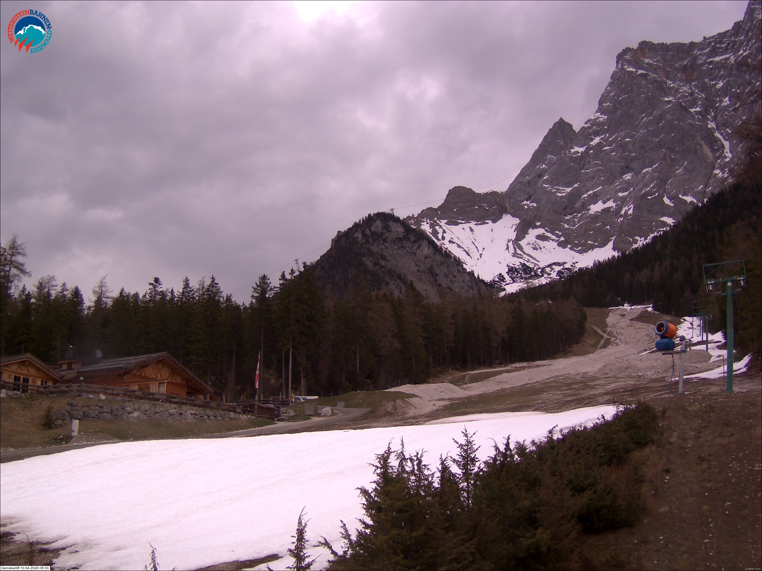 Archiv Foto Webcam Gamskarlift im Skigebiet Ehrwald