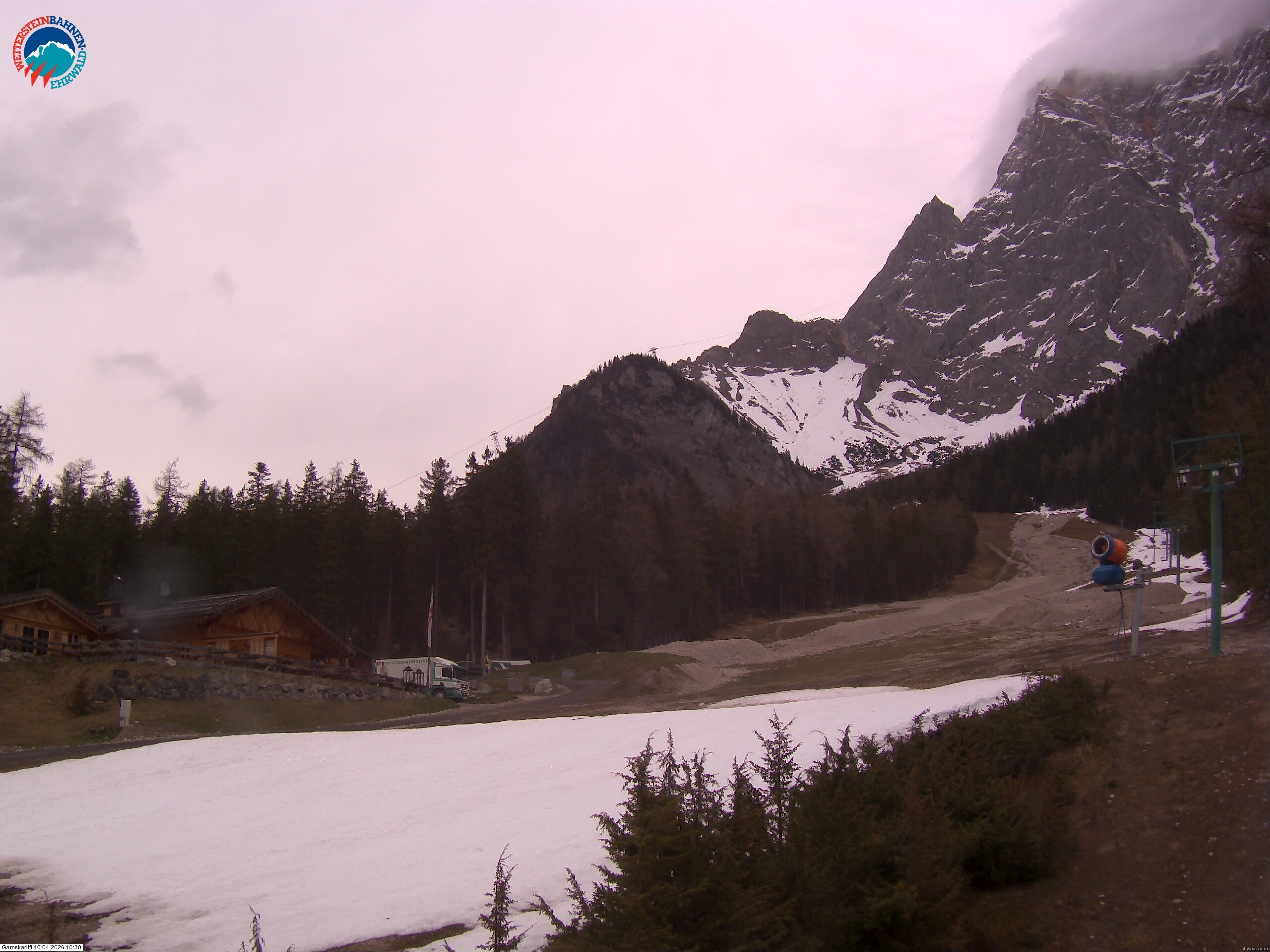 Archiv Foto Webcam Gamskarlift im Skigebiet Ehrwald