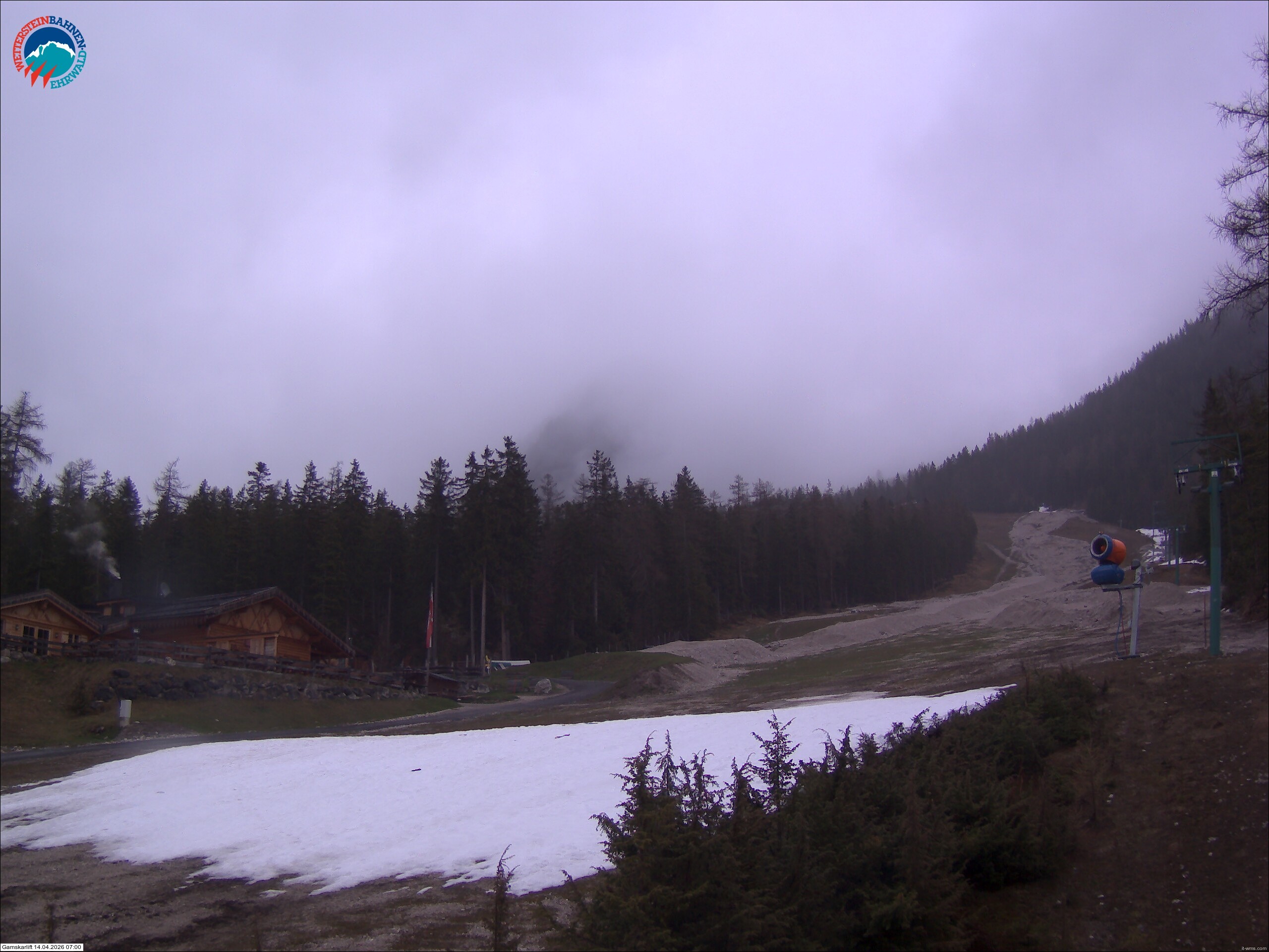 Archiv Foto Webcam Gamskarlift im Skigebiet Ehrwald