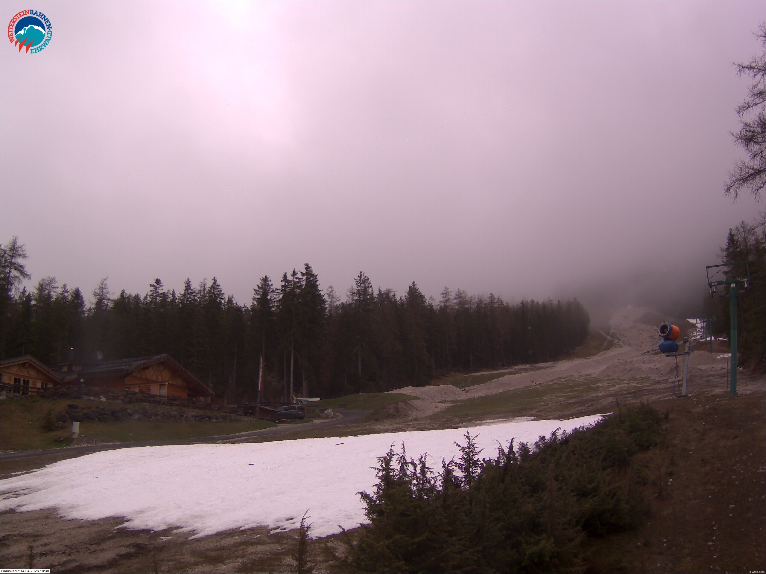 Archiv Foto Webcam Gamskarlift im Skigebiet Ehrwald