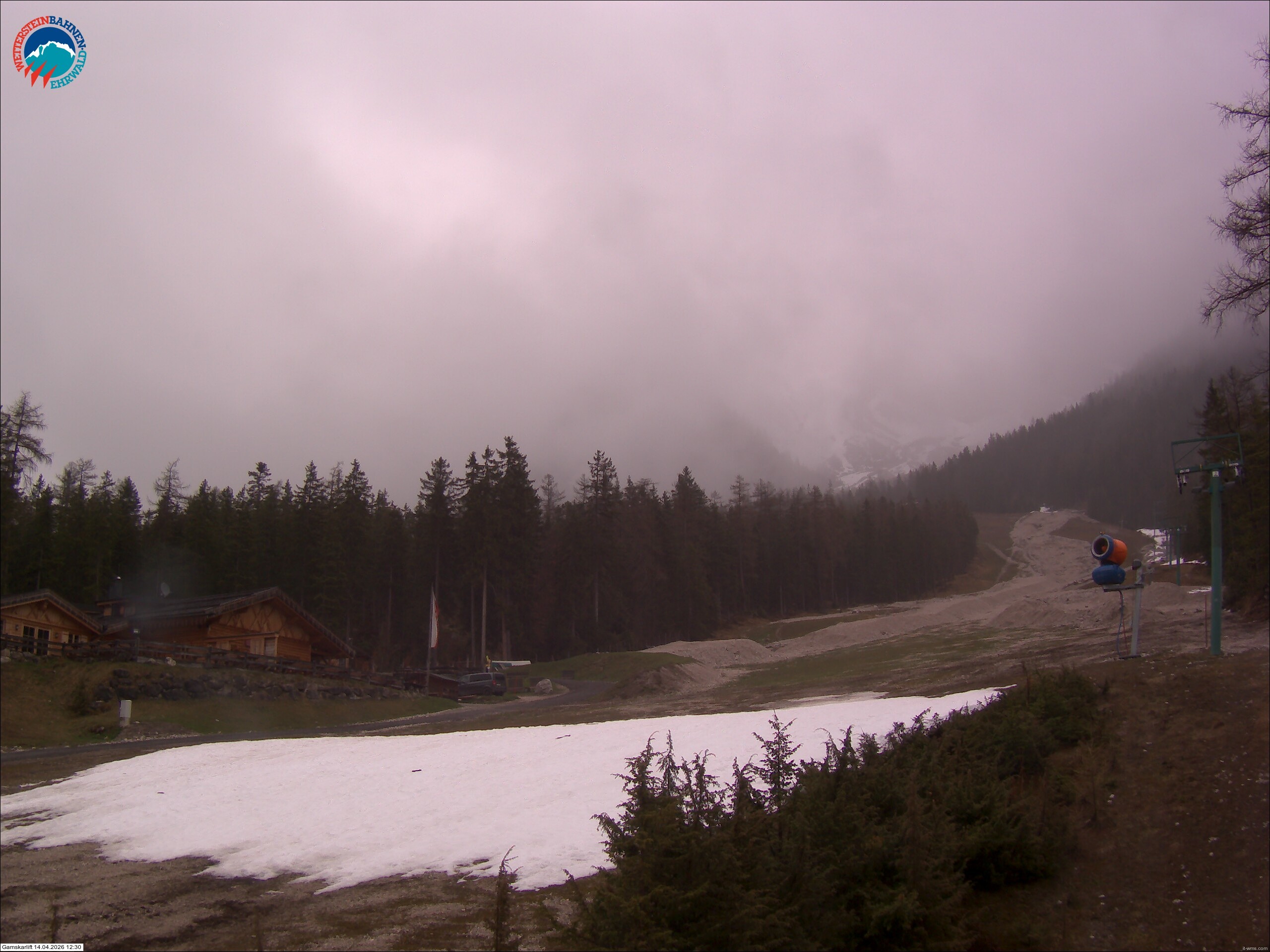 Archiv Foto Webcam Gamskarlift im Skigebiet Ehrwald