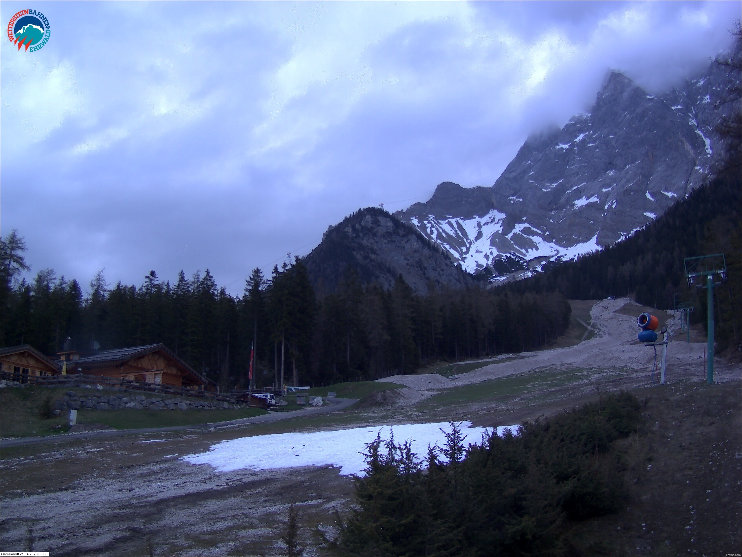 Archiv Foto Webcam Gamskarlift im Skigebiet Ehrwald