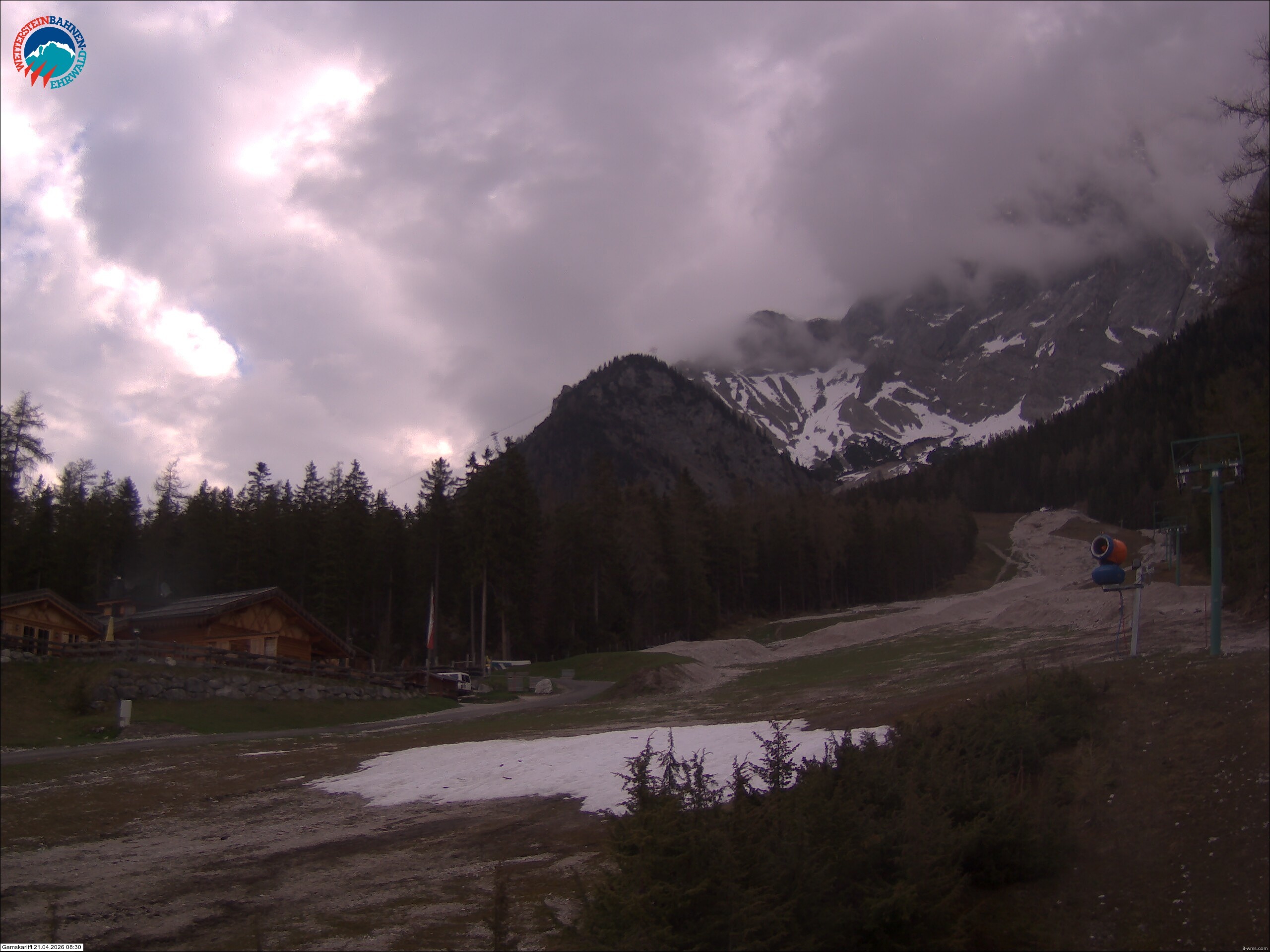 Archiv Foto Webcam Gamskarlift im Skigebiet Ehrwald