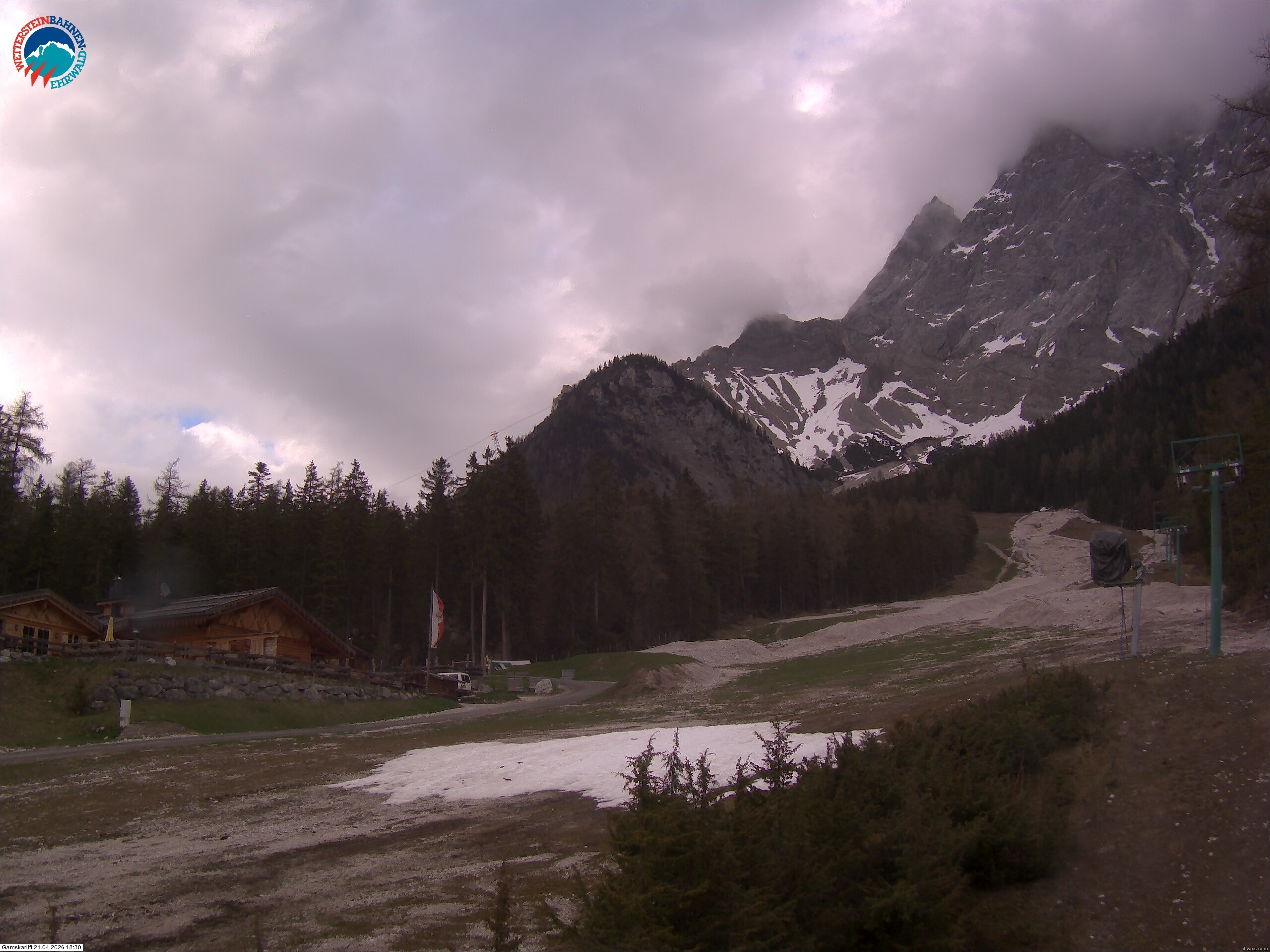 Archiv Foto Webcam Gamskarlift im Skigebiet Ehrwald