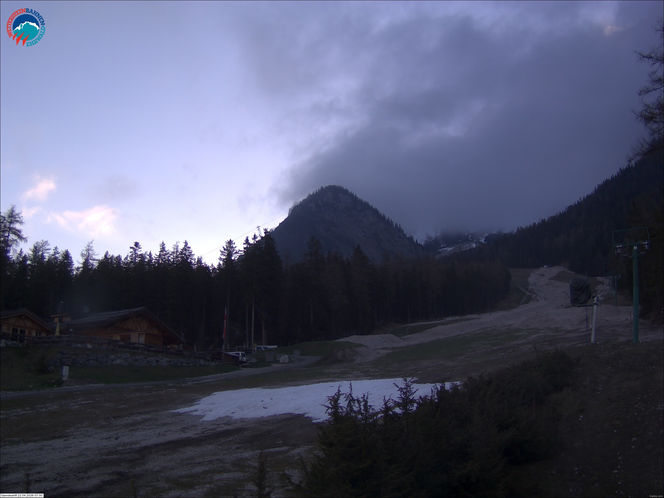 Archiv Foto Webcam Gamskarlift im Skigebiet Ehrwald