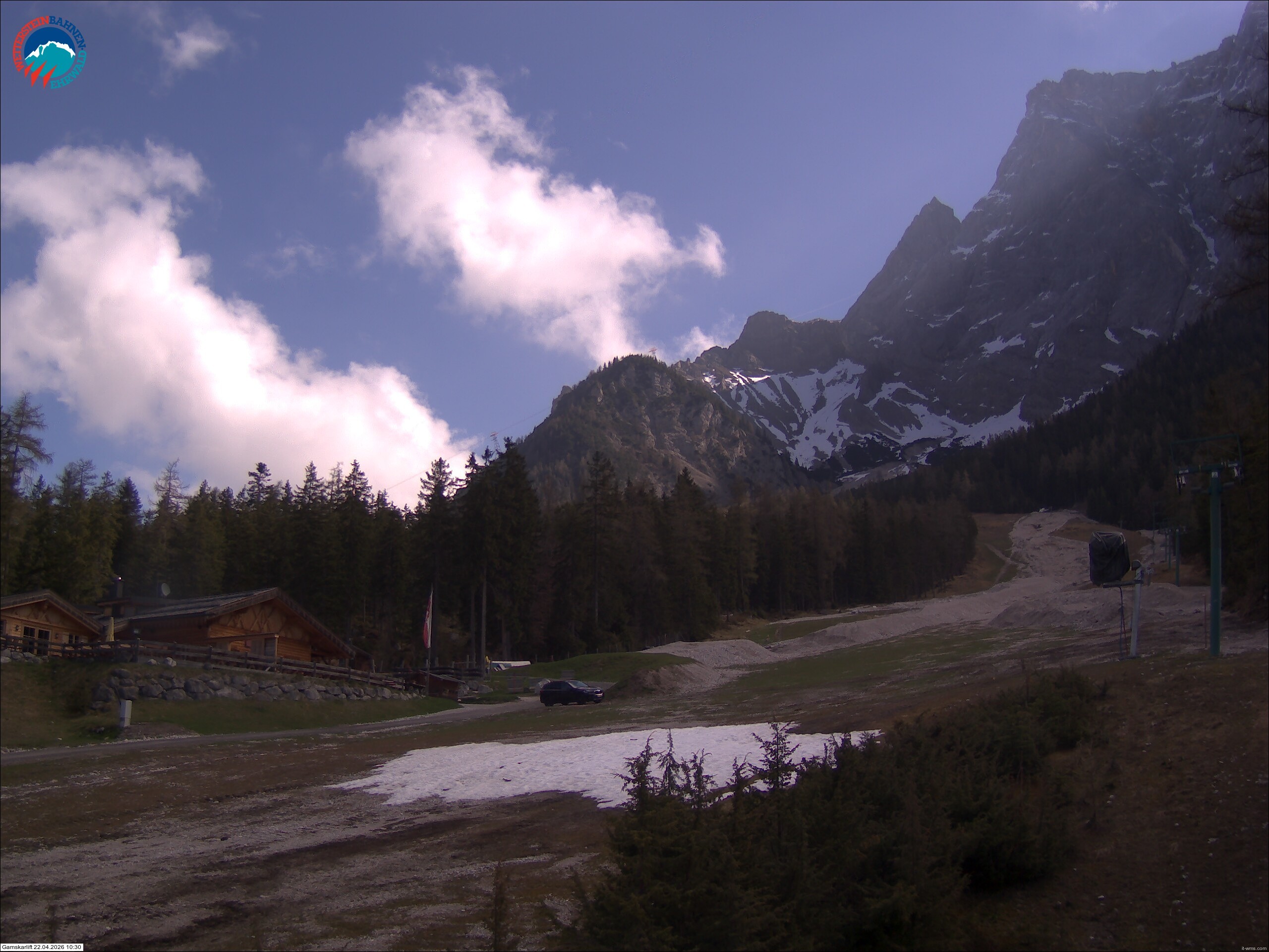 Archiv Foto Webcam Gamskarlift im Skigebiet Ehrwald