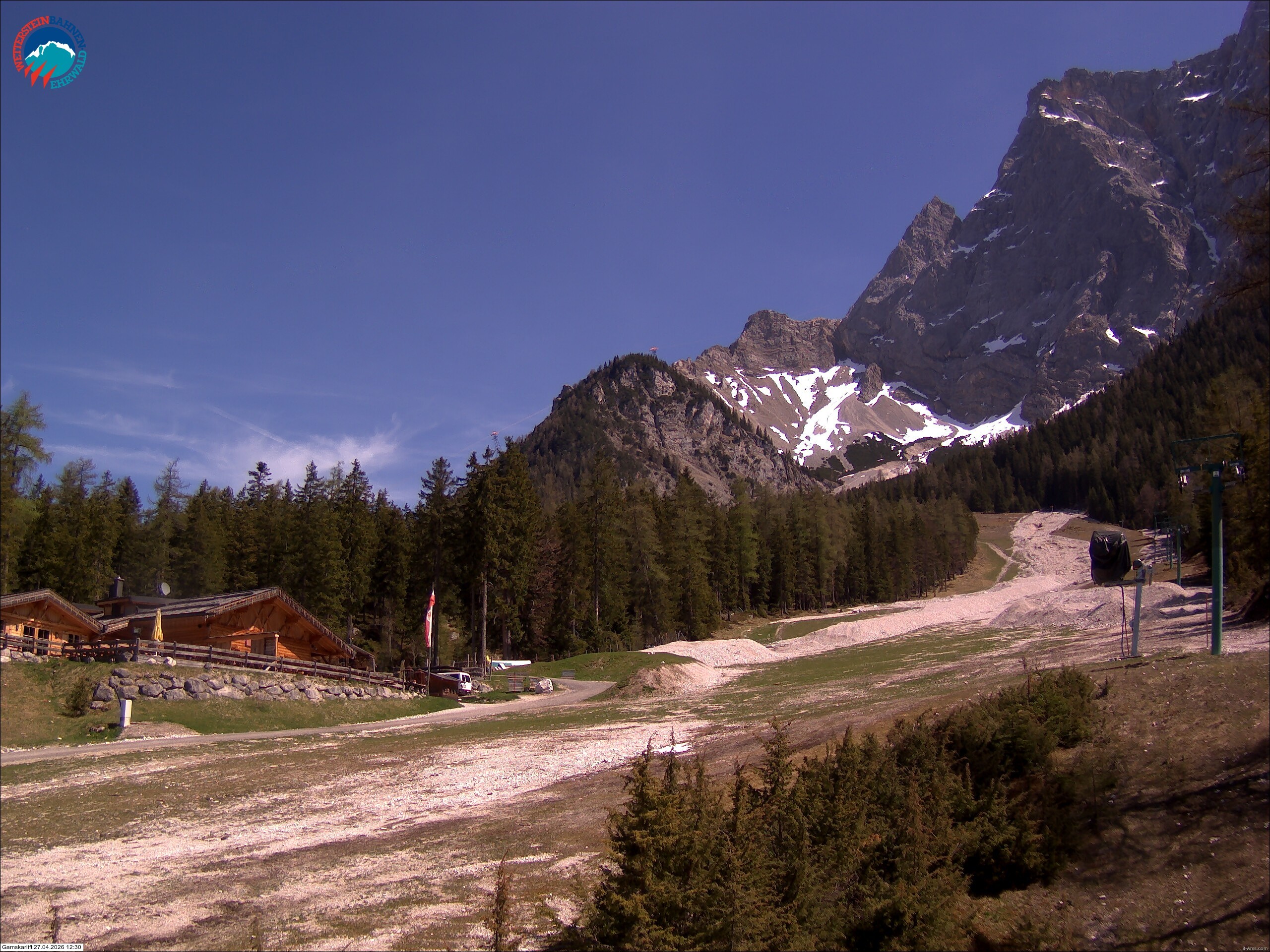 Archiv Foto Webcam Gamskarlift im Skigebiet Ehrwald