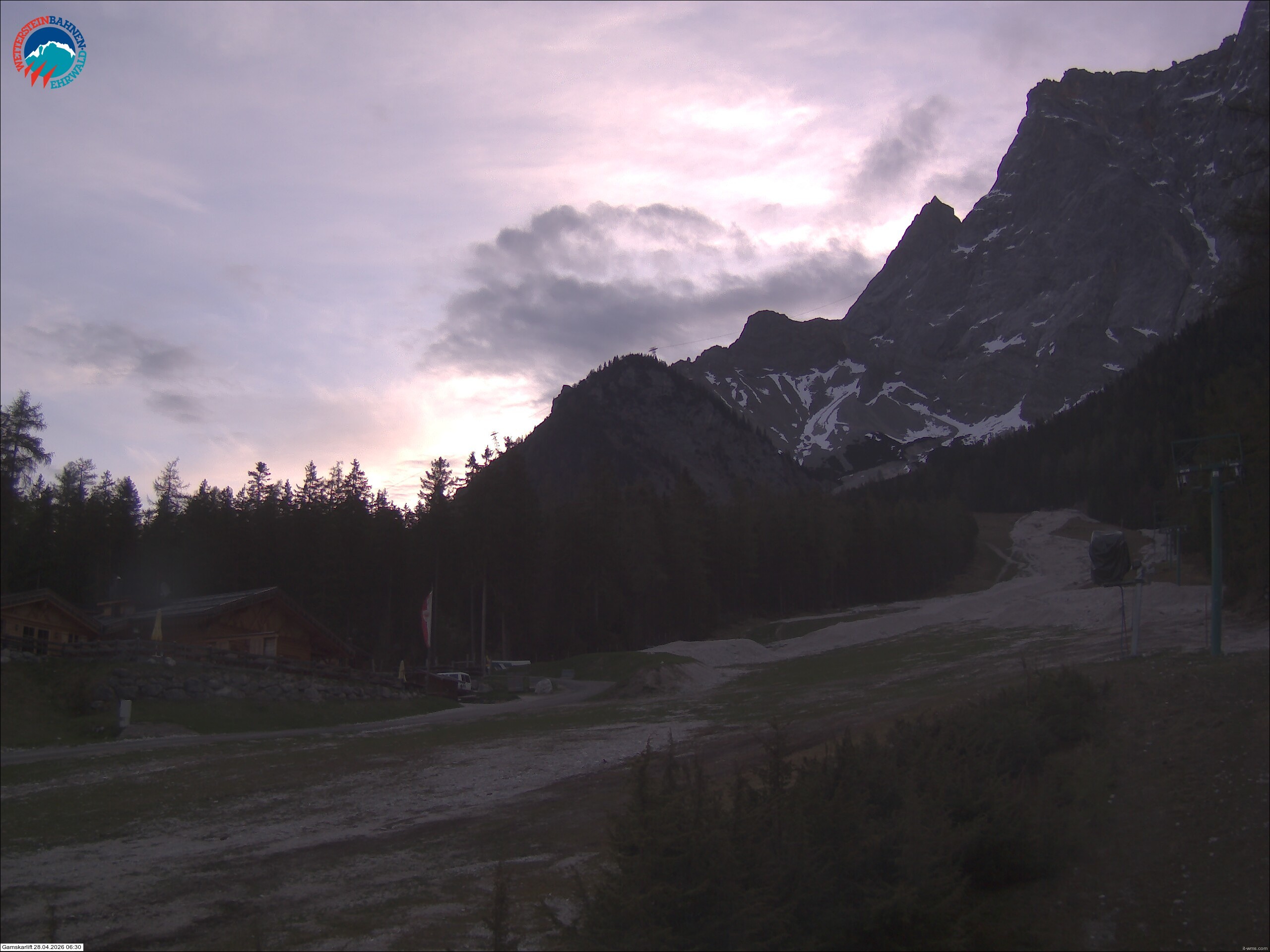 Archiv Foto Webcam Gamskarlift im Skigebiet Ehrwald