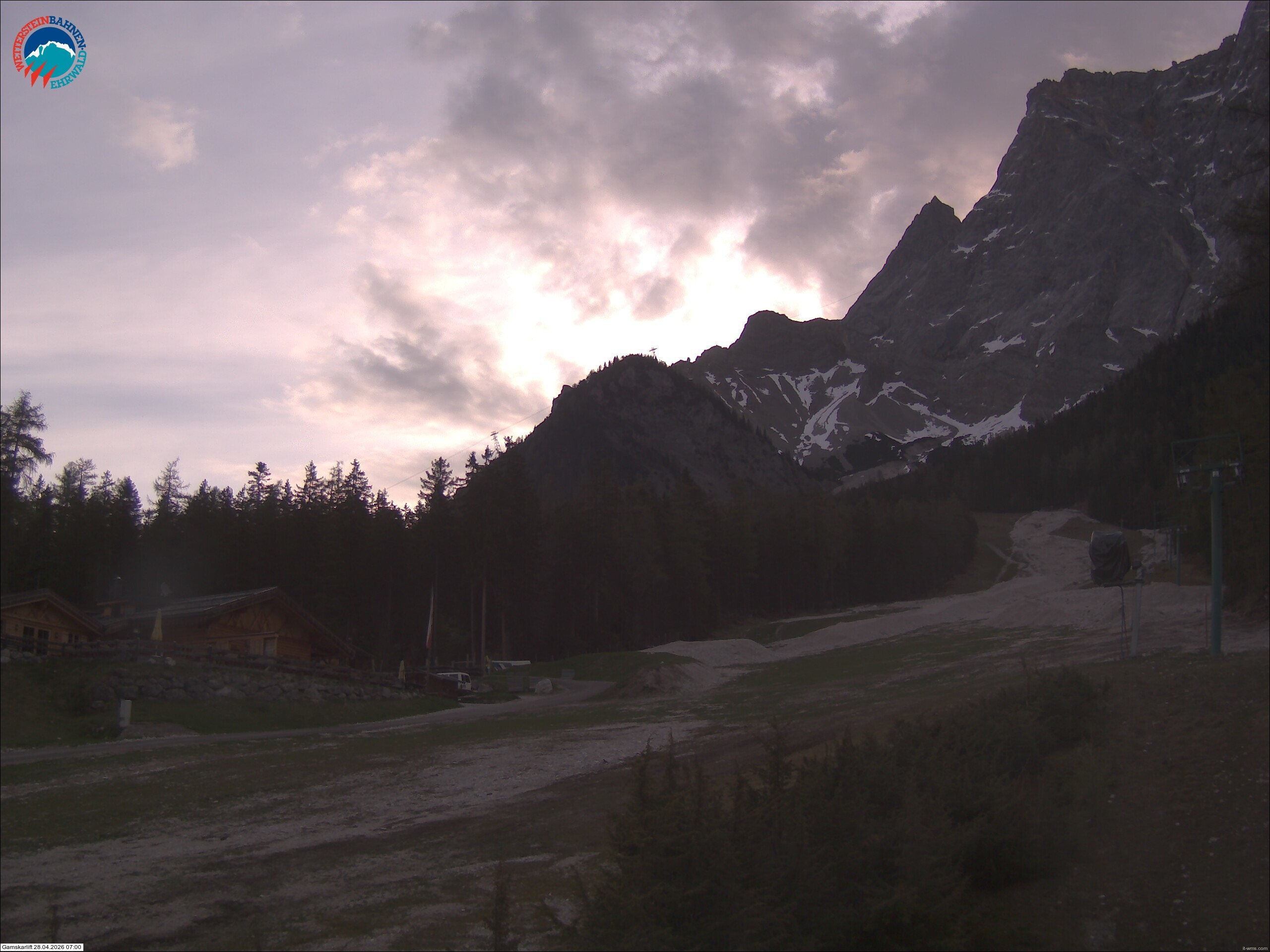 Archiv Foto Webcam Gamskarlift im Skigebiet Ehrwald