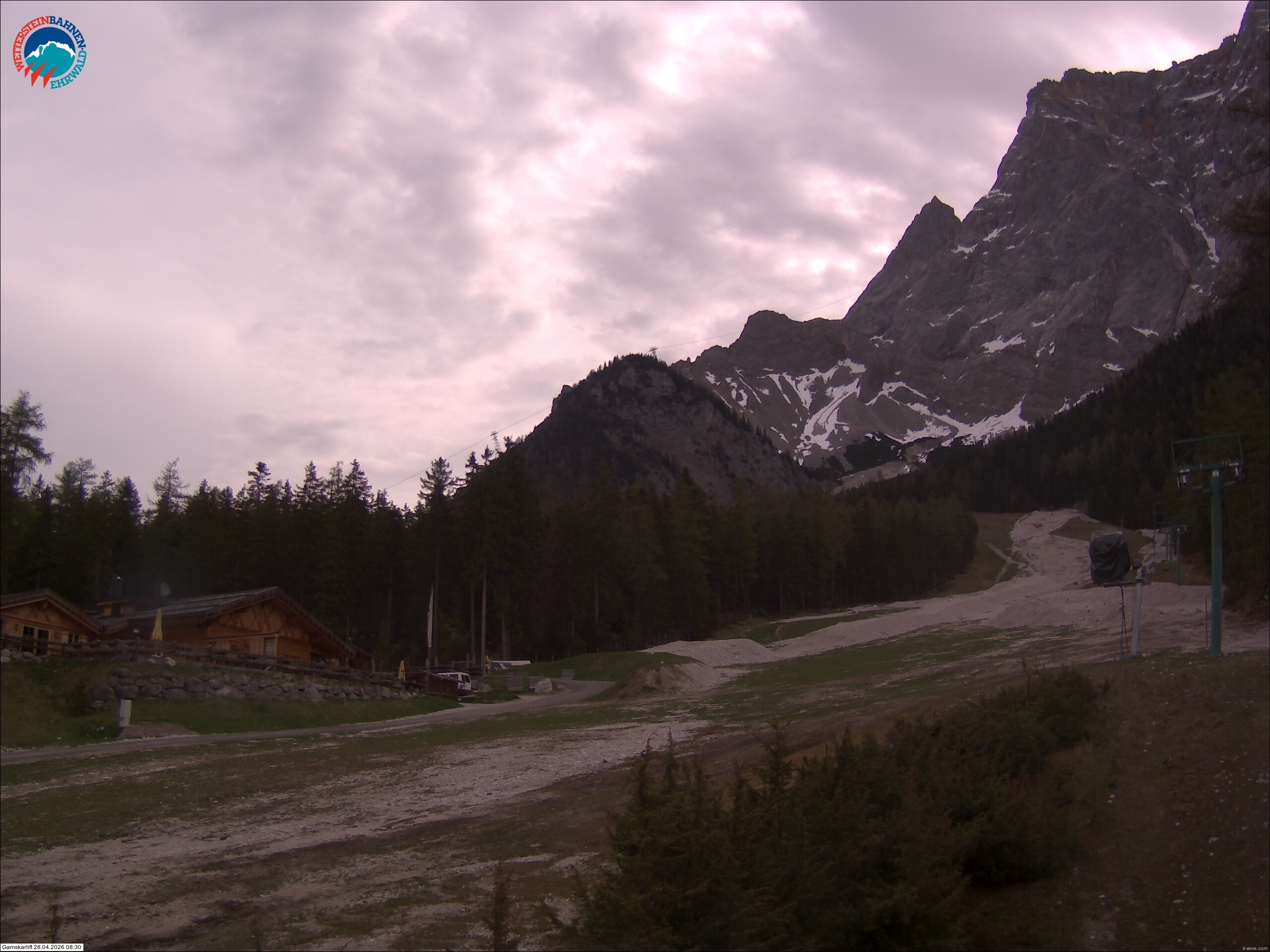 Archiv Foto Webcam Gamskarlift im Skigebiet Ehrwald