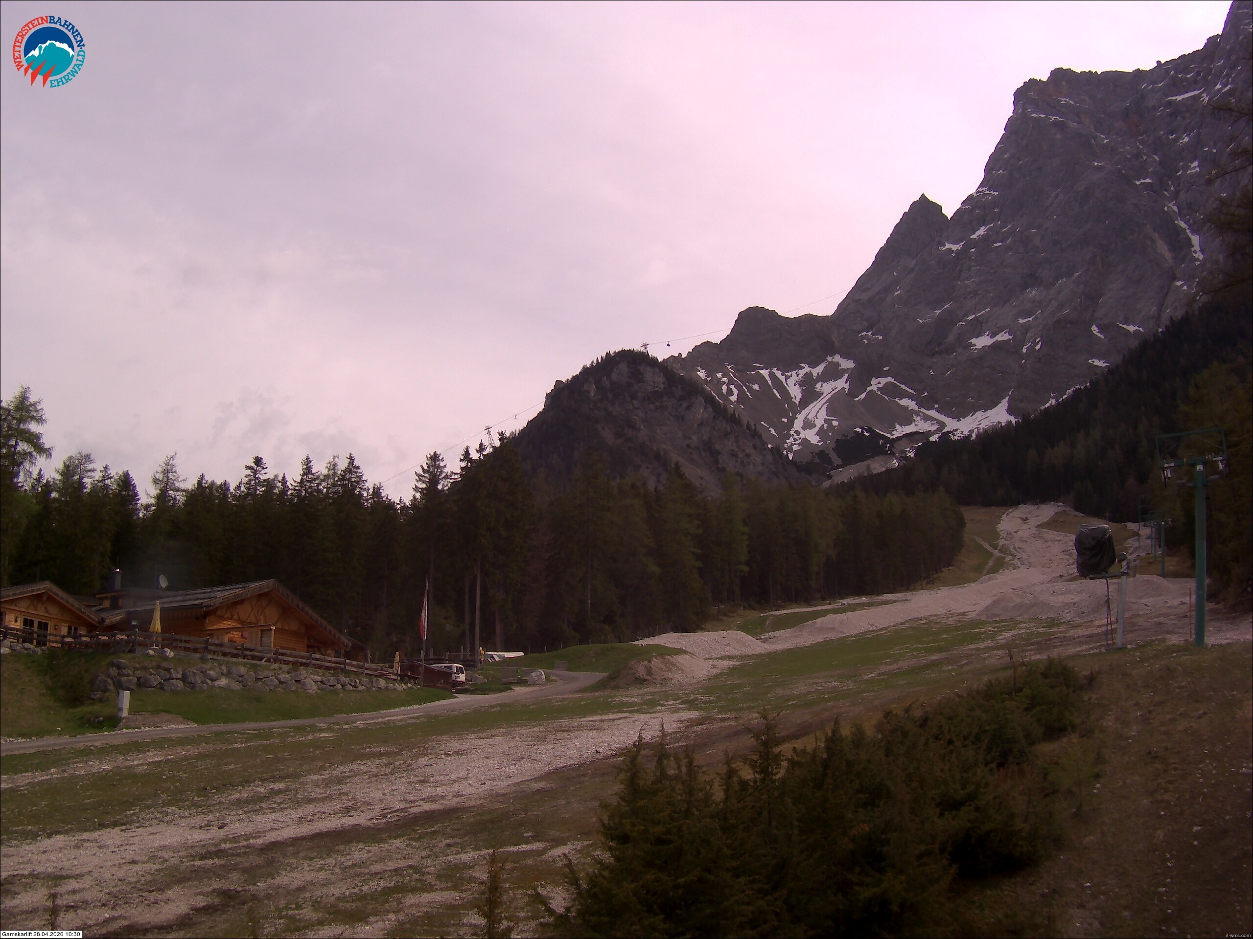 Archiv Foto Webcam Gamskarlift im Skigebiet Ehrwald