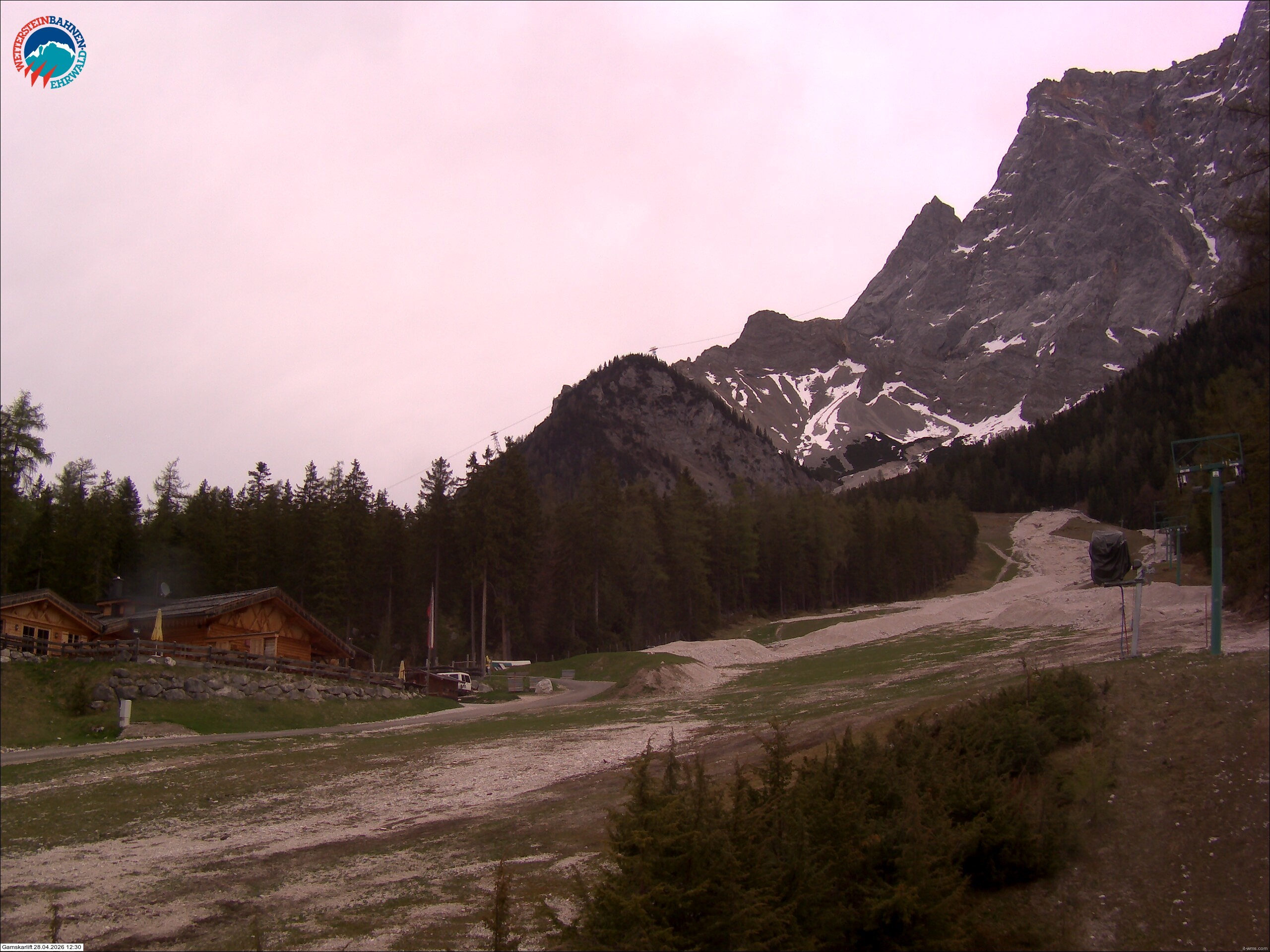 Archiv Foto Webcam Gamskarlift im Skigebiet Ehrwald