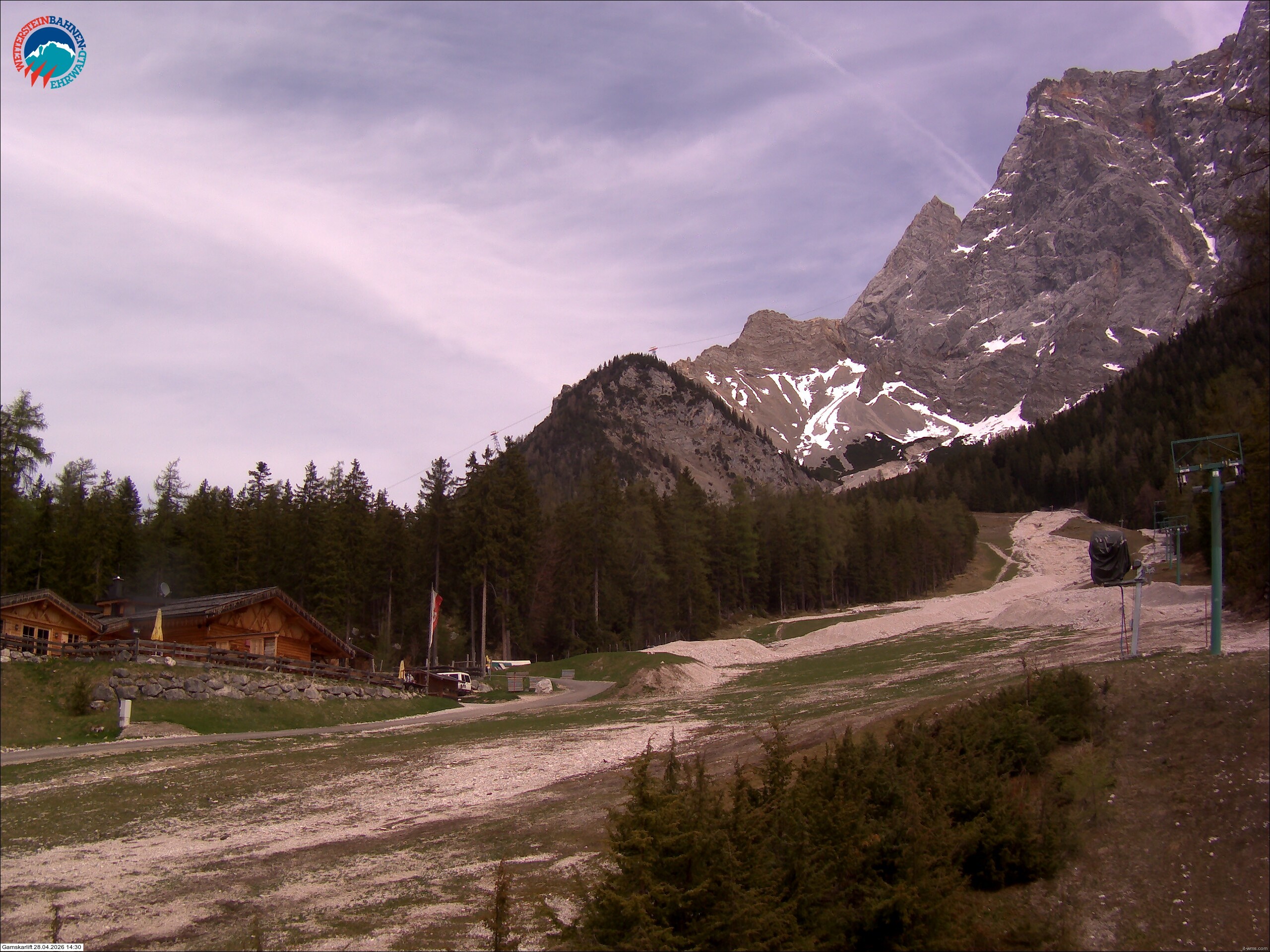 Archiv Foto Webcam Gamskarlift im Skigebiet Ehrwald