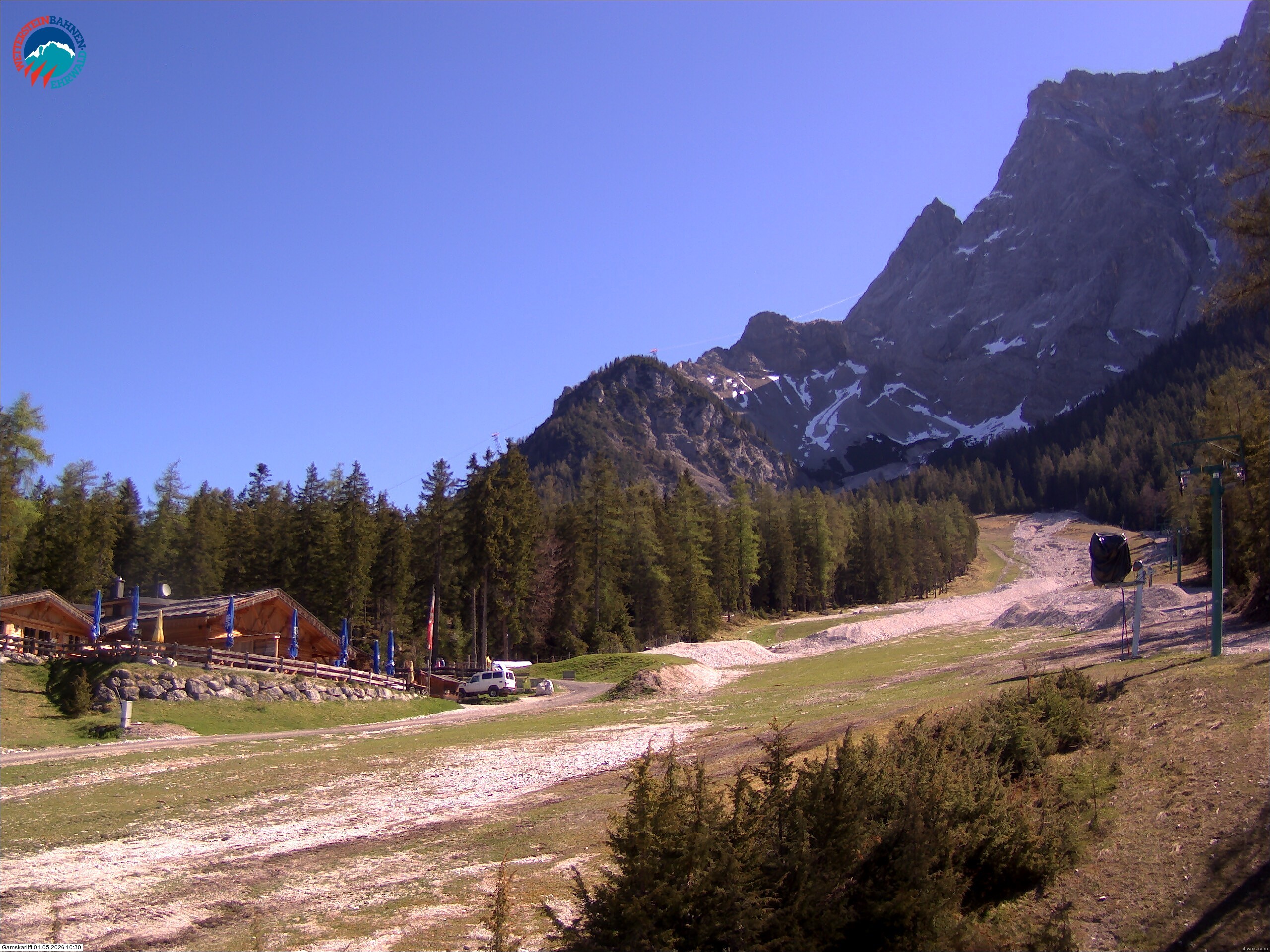 Archiv Foto Webcam Gamskarlift im Skigebiet Ehrwald