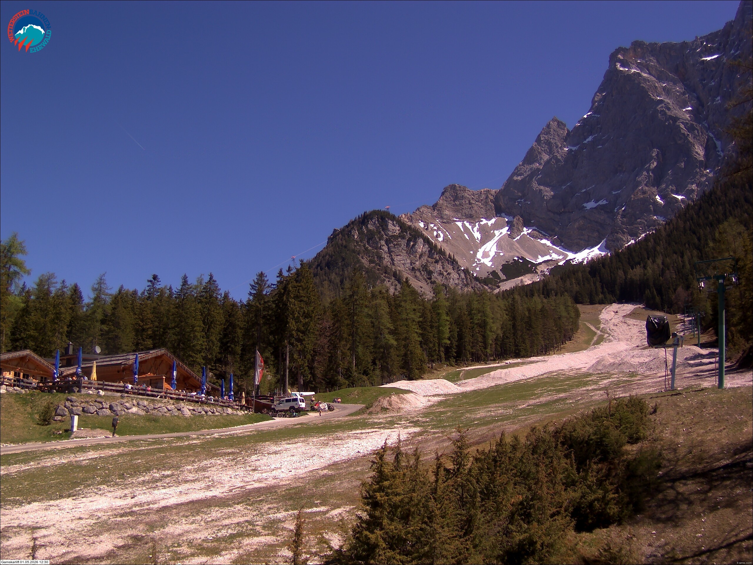 Archiv Foto Webcam Gamskarlift im Skigebiet Ehrwald