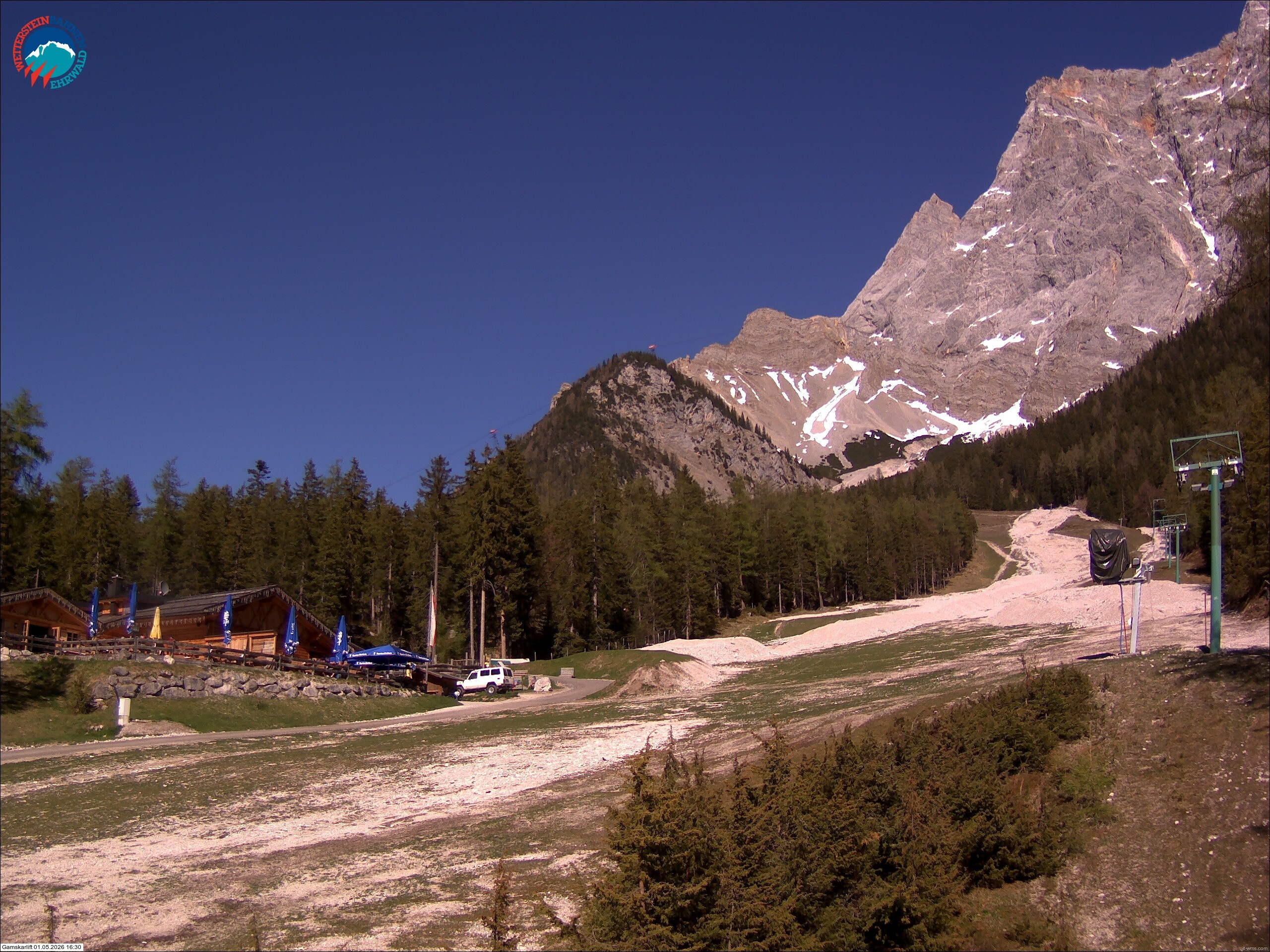 Archiv Foto Webcam Gamskarlift im Skigebiet Ehrwald