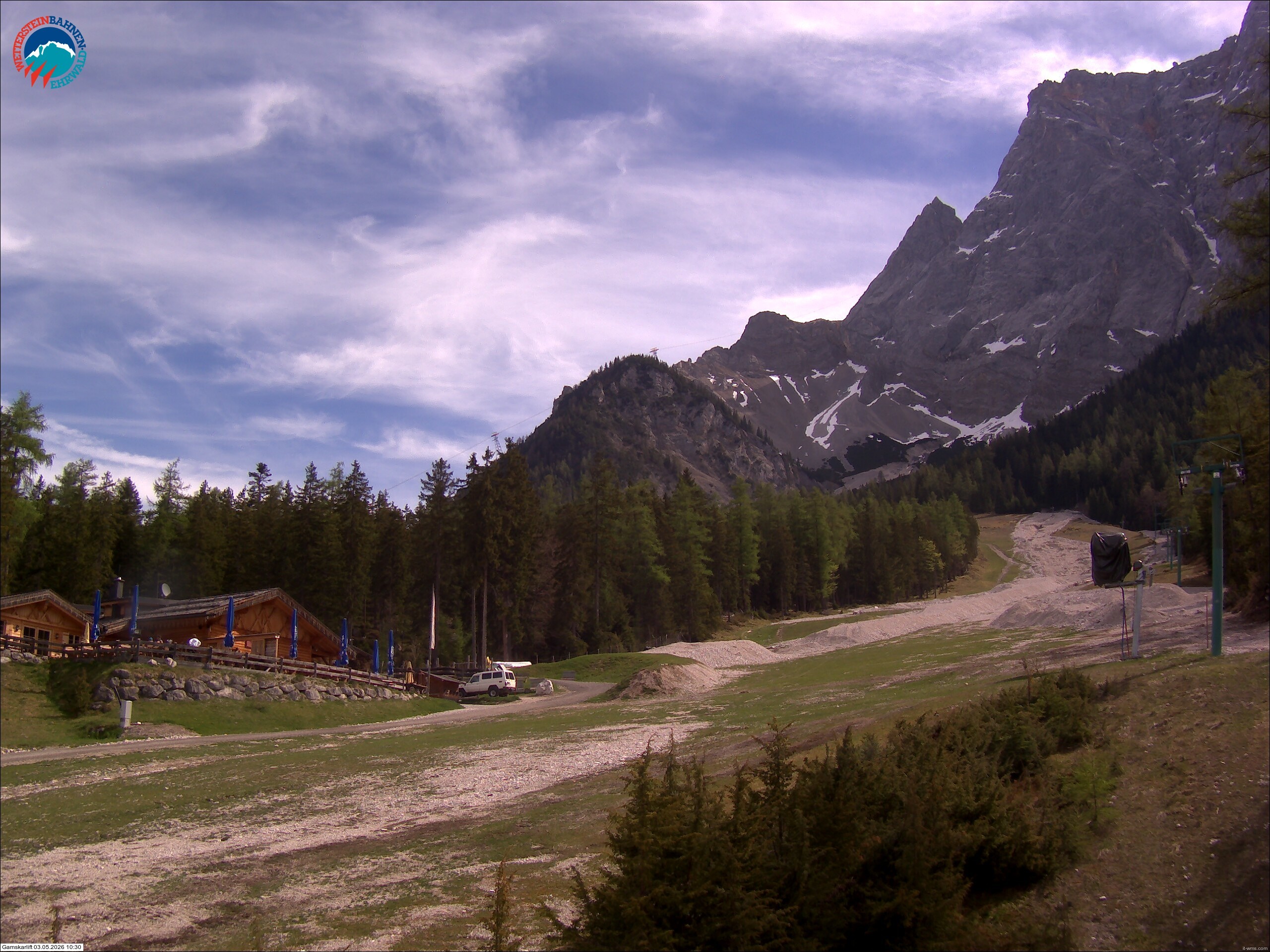 Archiv Foto Webcam Gamskarlift im Skigebiet Ehrwald