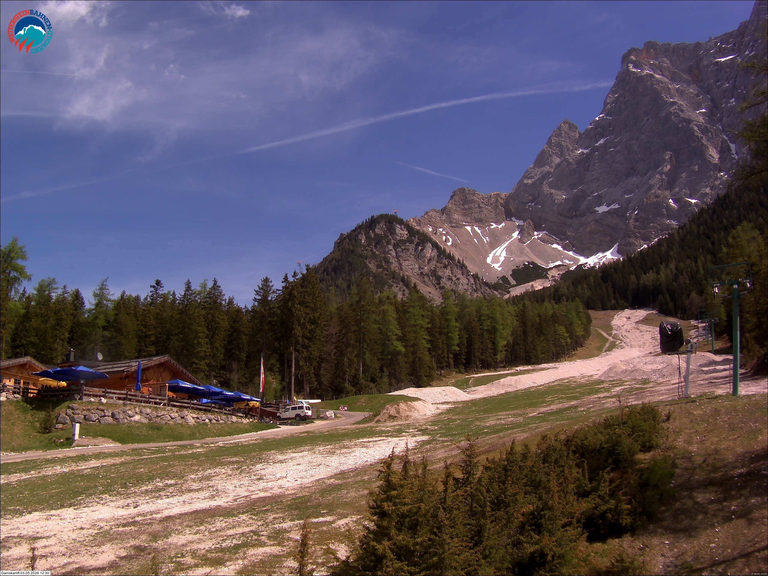 Archiv Foto Webcam Gamskarlift im Skigebiet Ehrwald