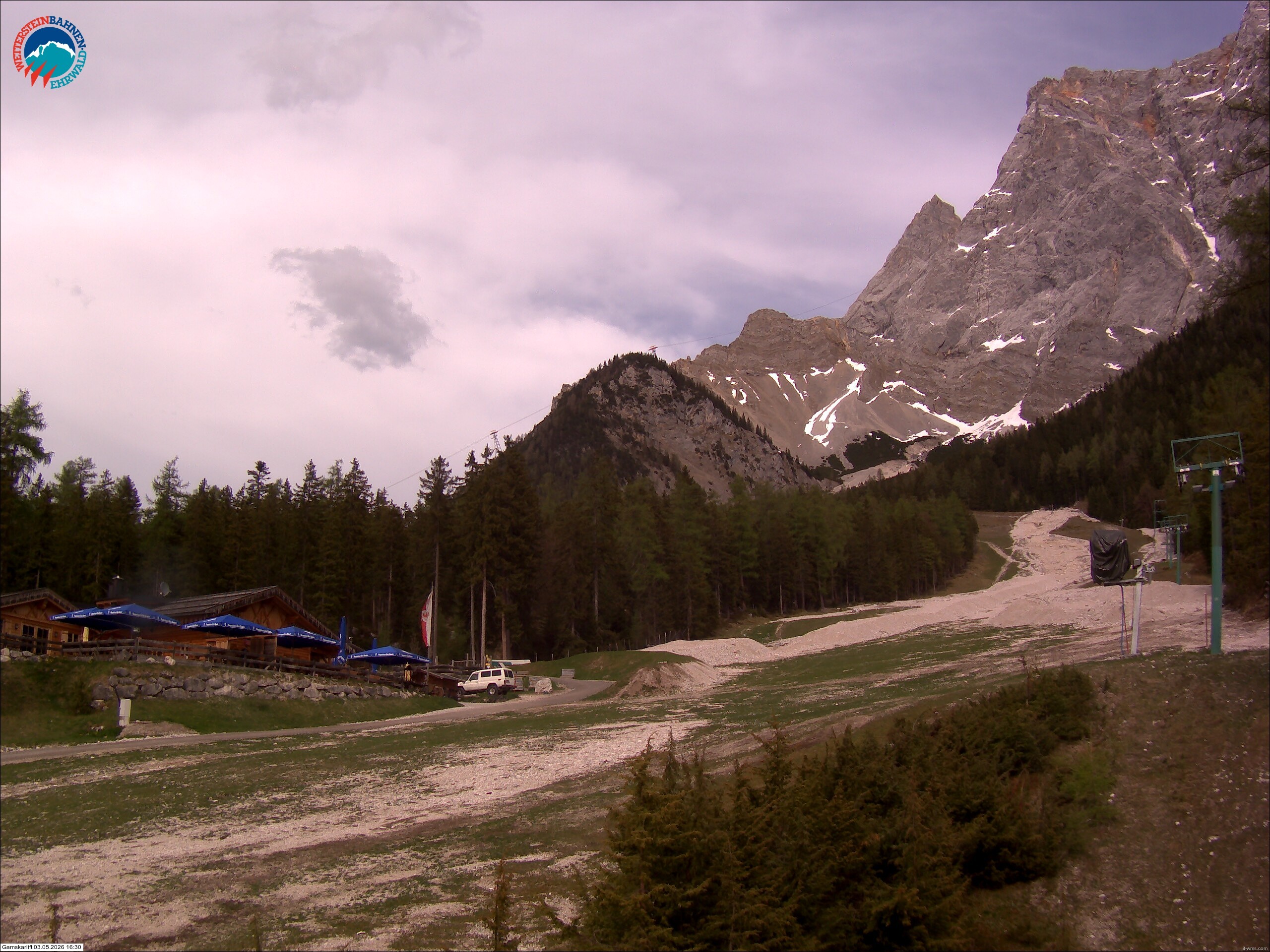Archiv Foto Webcam Gamskarlift im Skigebiet Ehrwald