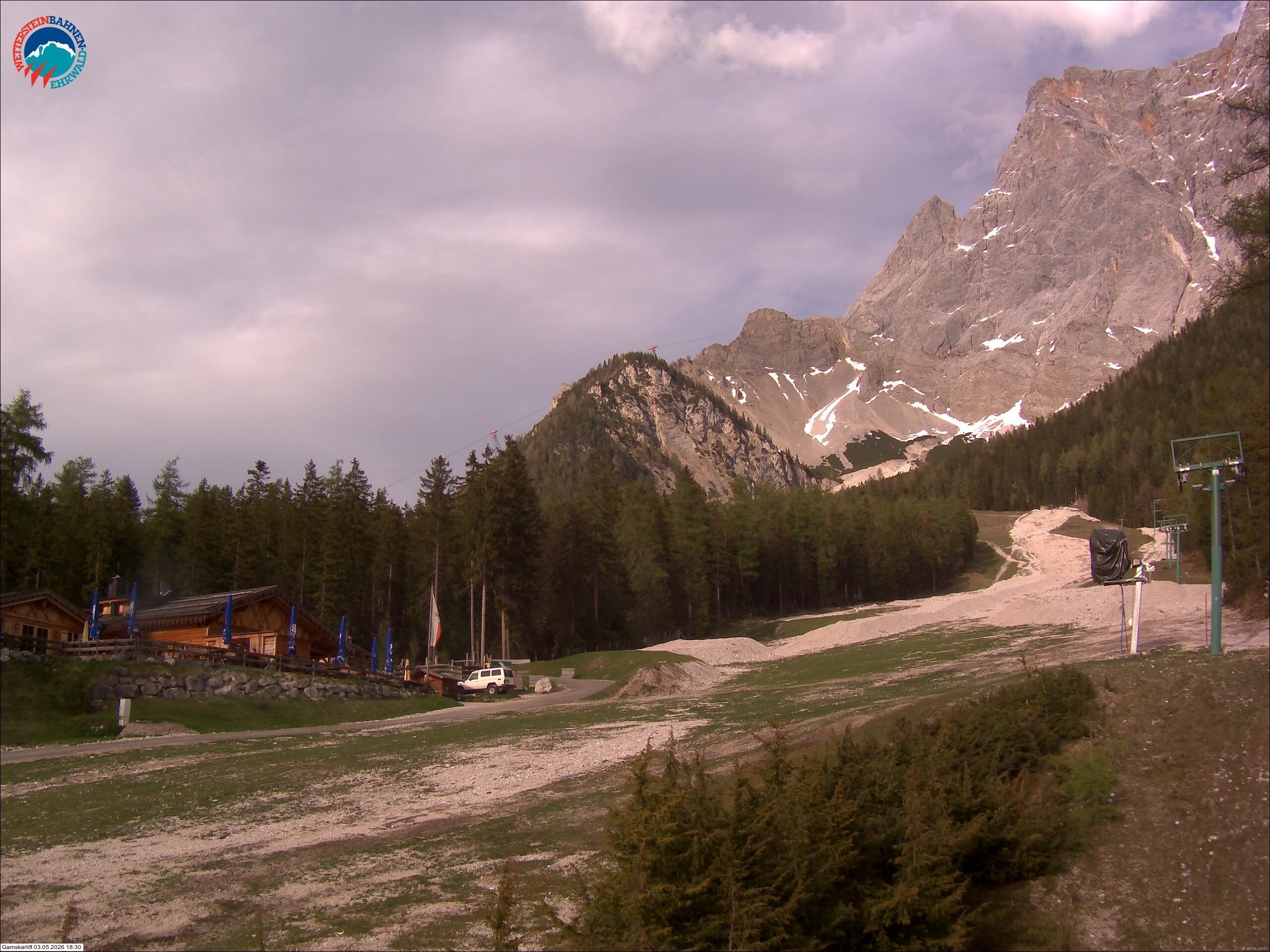 Archiv Foto Webcam Gamskarlift im Skigebiet Ehrwald