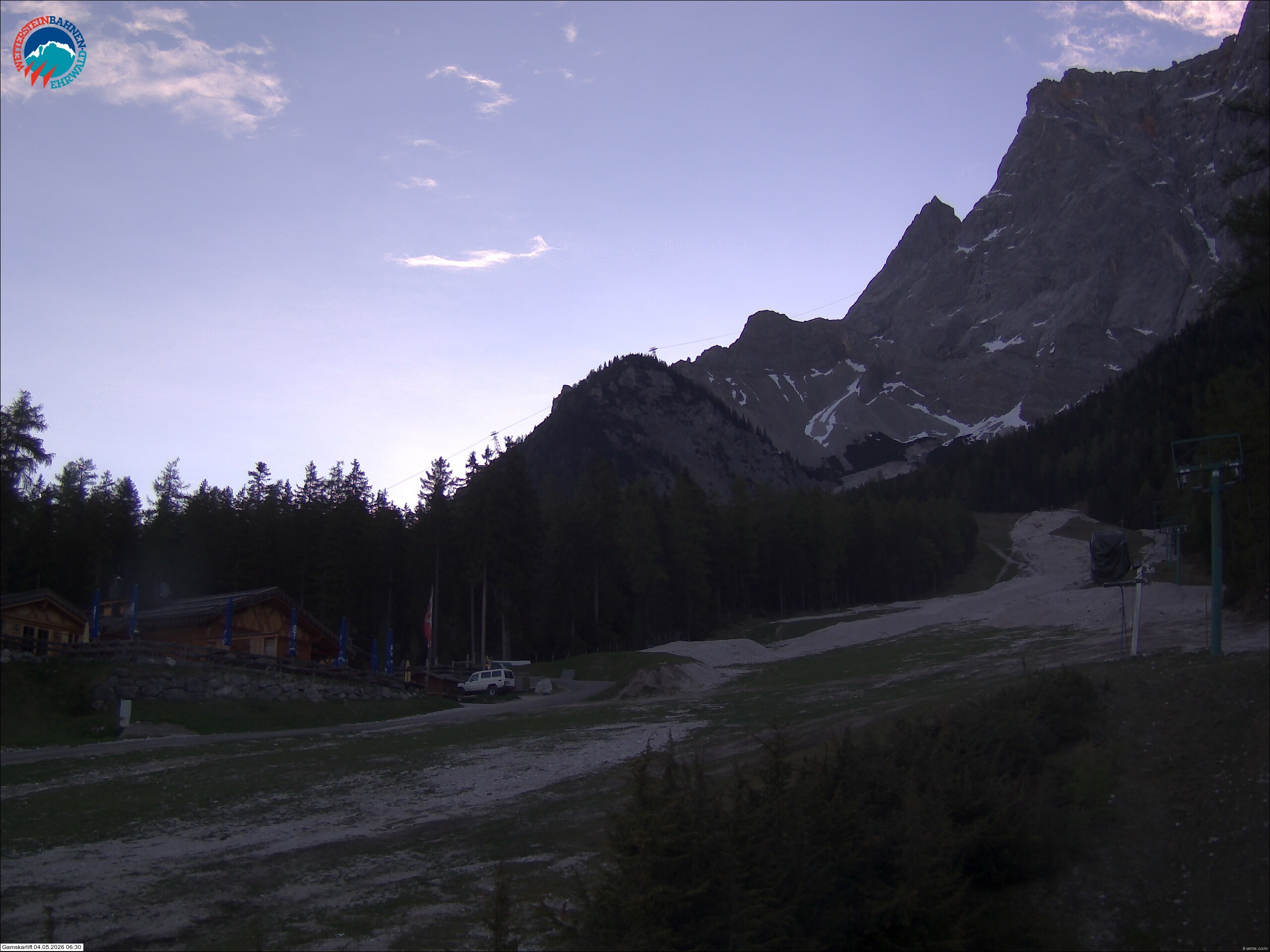 Archiv Foto Webcam Gamskarlift im Skigebiet Ehrwald