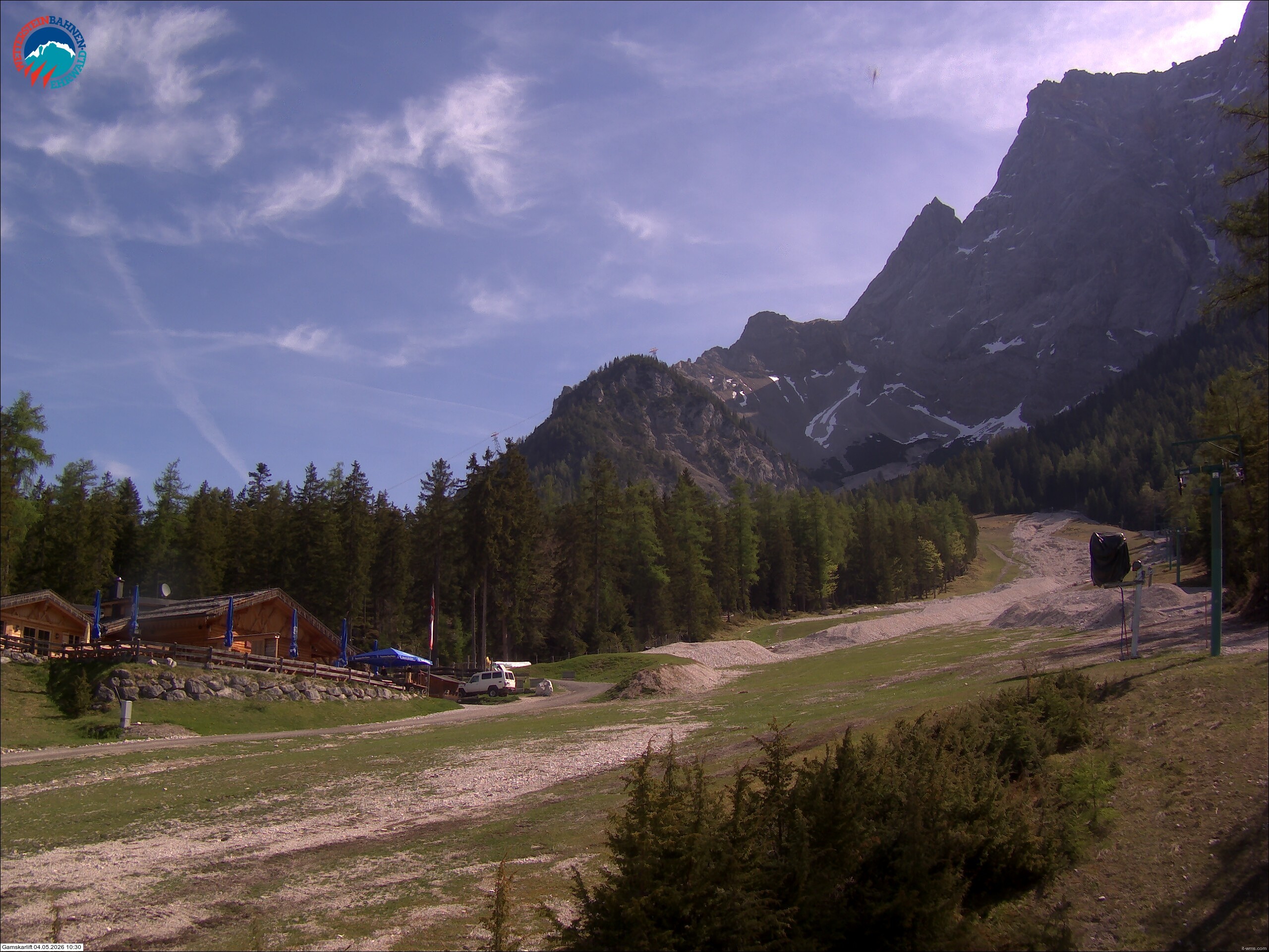 Archiv Foto Webcam Gamskarlift im Skigebiet Ehrwald