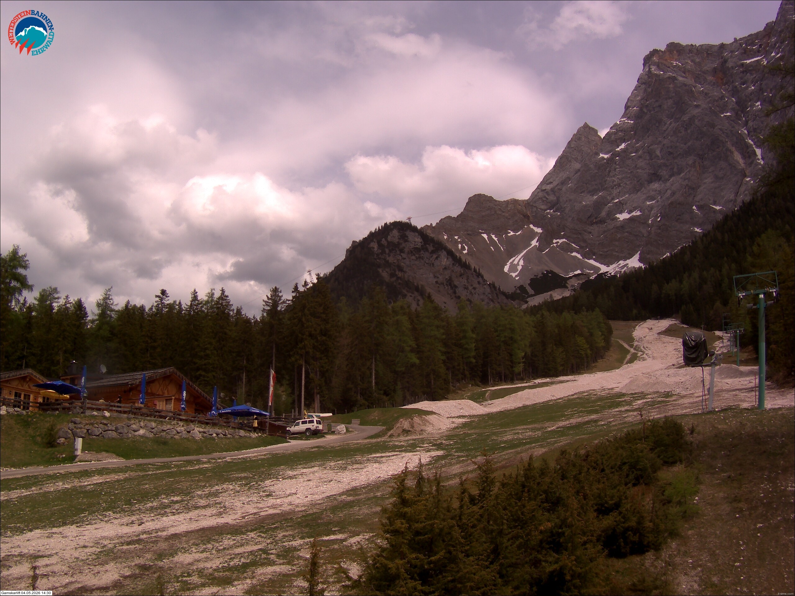 Archiv Foto Webcam Gamskarlift im Skigebiet Ehrwald